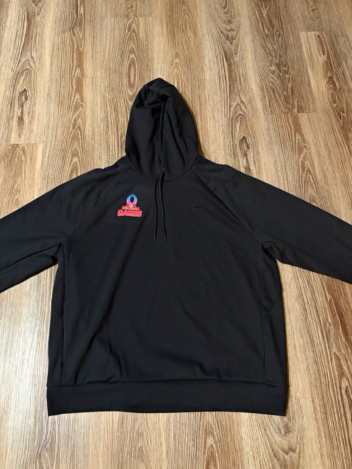 Nike Dri-FIT NFL Logo Black Fleece Pullover Hoodie Men’s XL Polyester
