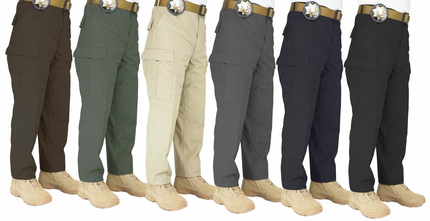 Tactical BDU Pants – Poly Cotton Uniform 6 Pocket Cargo