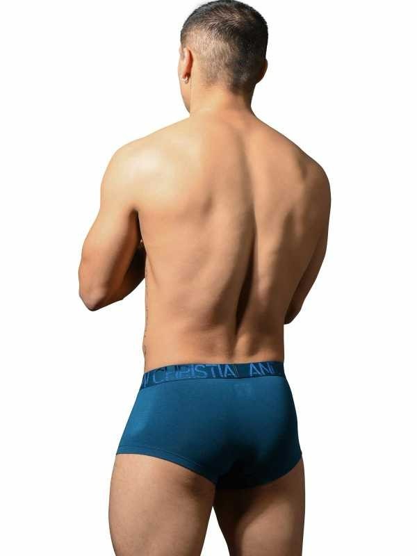 Andrew Christian – Size XL HAPPY Modal Blend Boxer Brief/Trunks – Dark Teal
