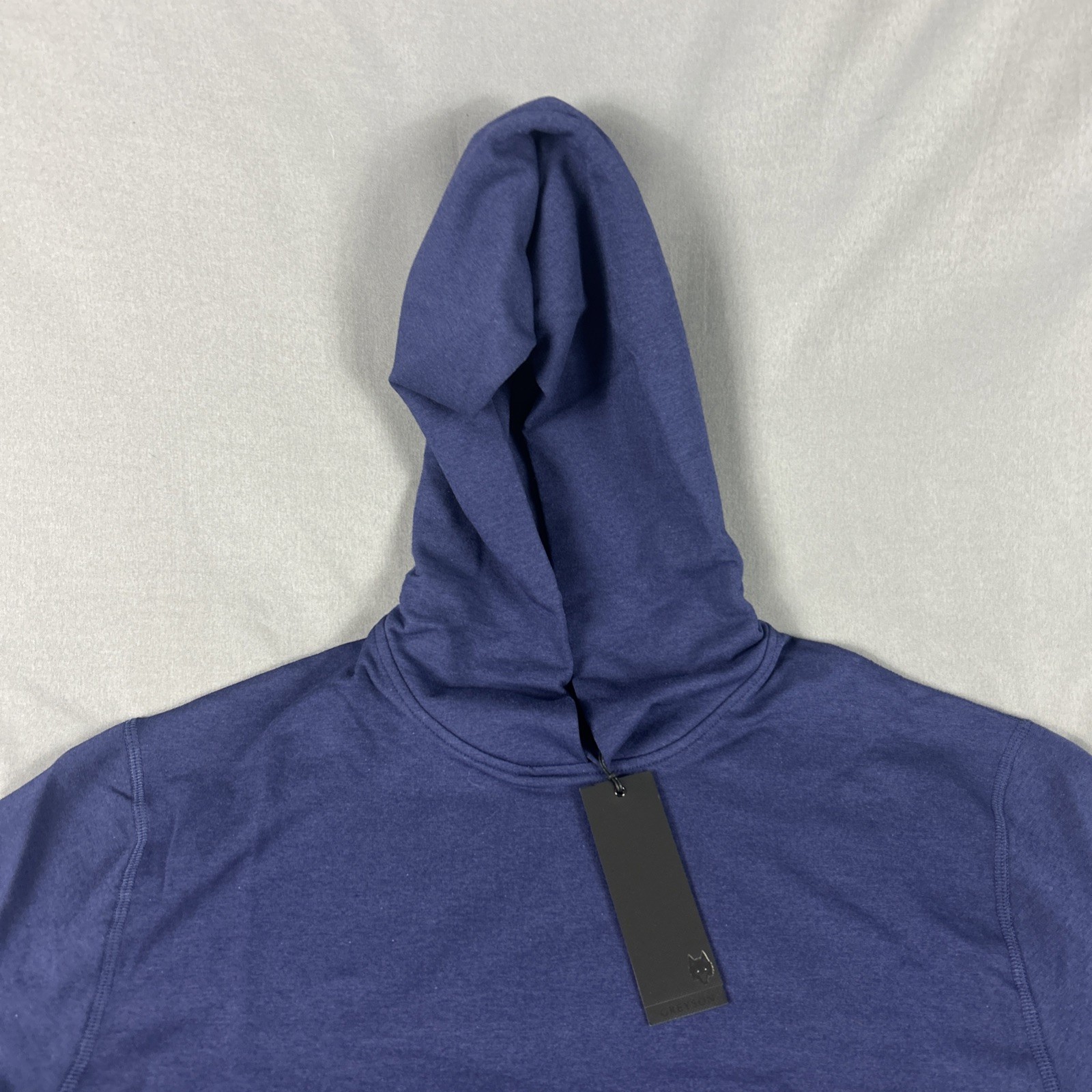Greyson Golf Hoodie Gotham Small Maltese Blue Cotton Modal Spandex MSRP $168