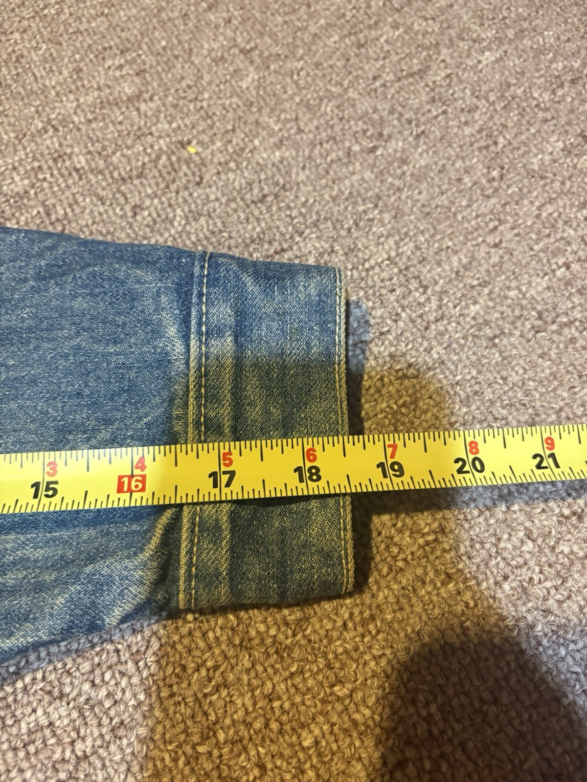 Vintage 1980s Levi’s Strauss White Tab Boxy Patch Denim Jacket