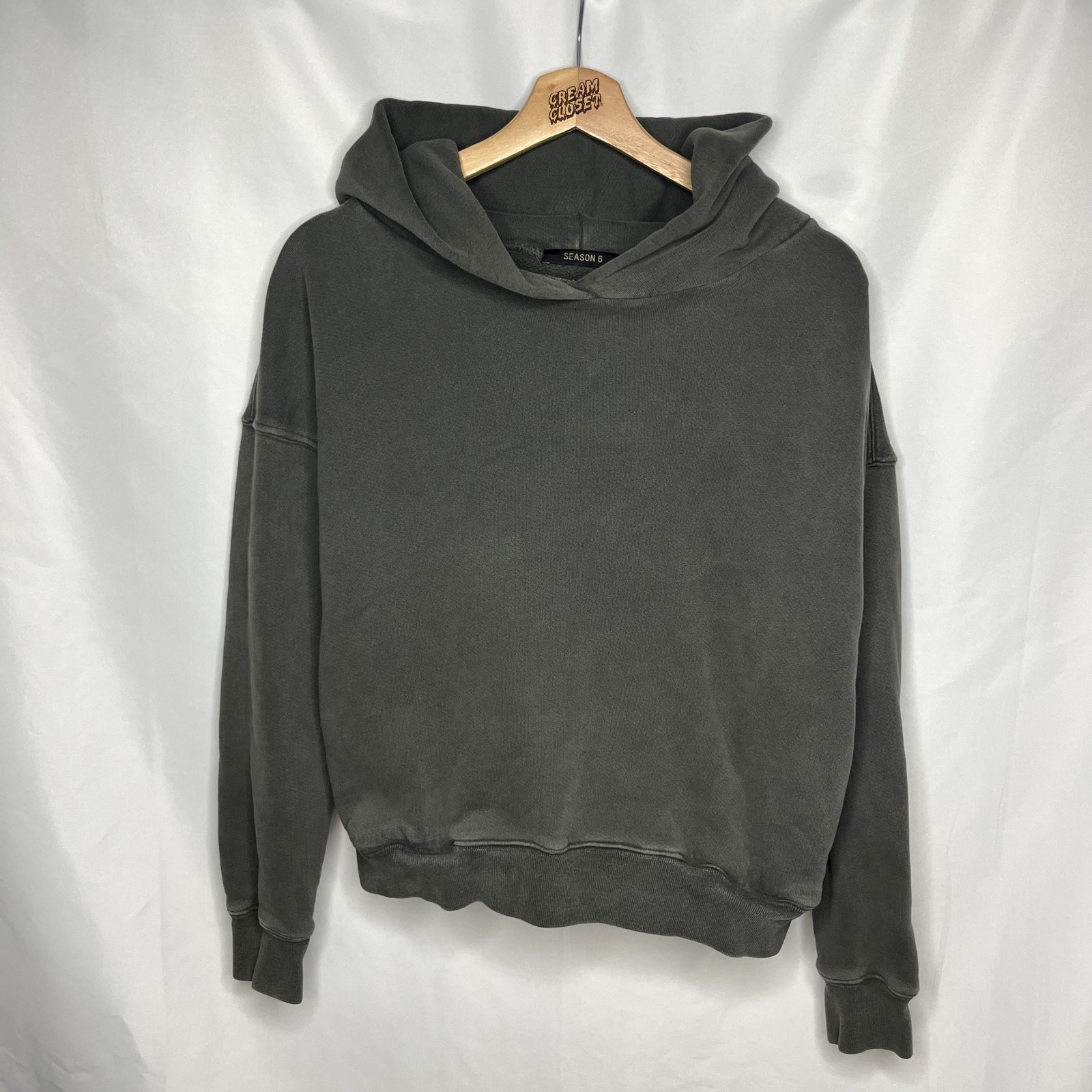 Kanye West Ye Yeezy Season YZY SZN 6 Tour Merch Hoodie in Gravel XS