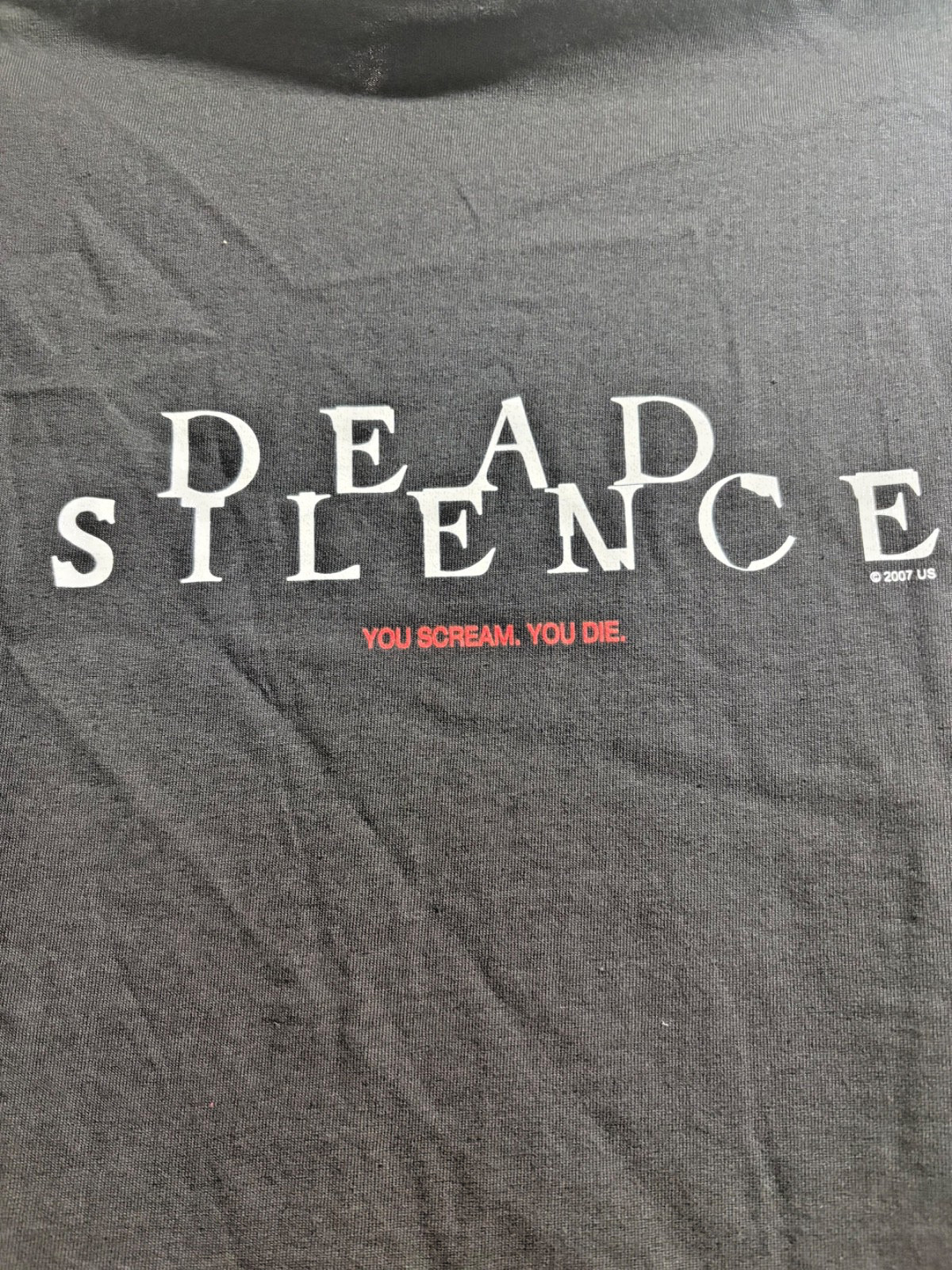 Dead Silence – Movie – Promo Only – T-Shirt – Jame Wan – 2007 – Black – Size L