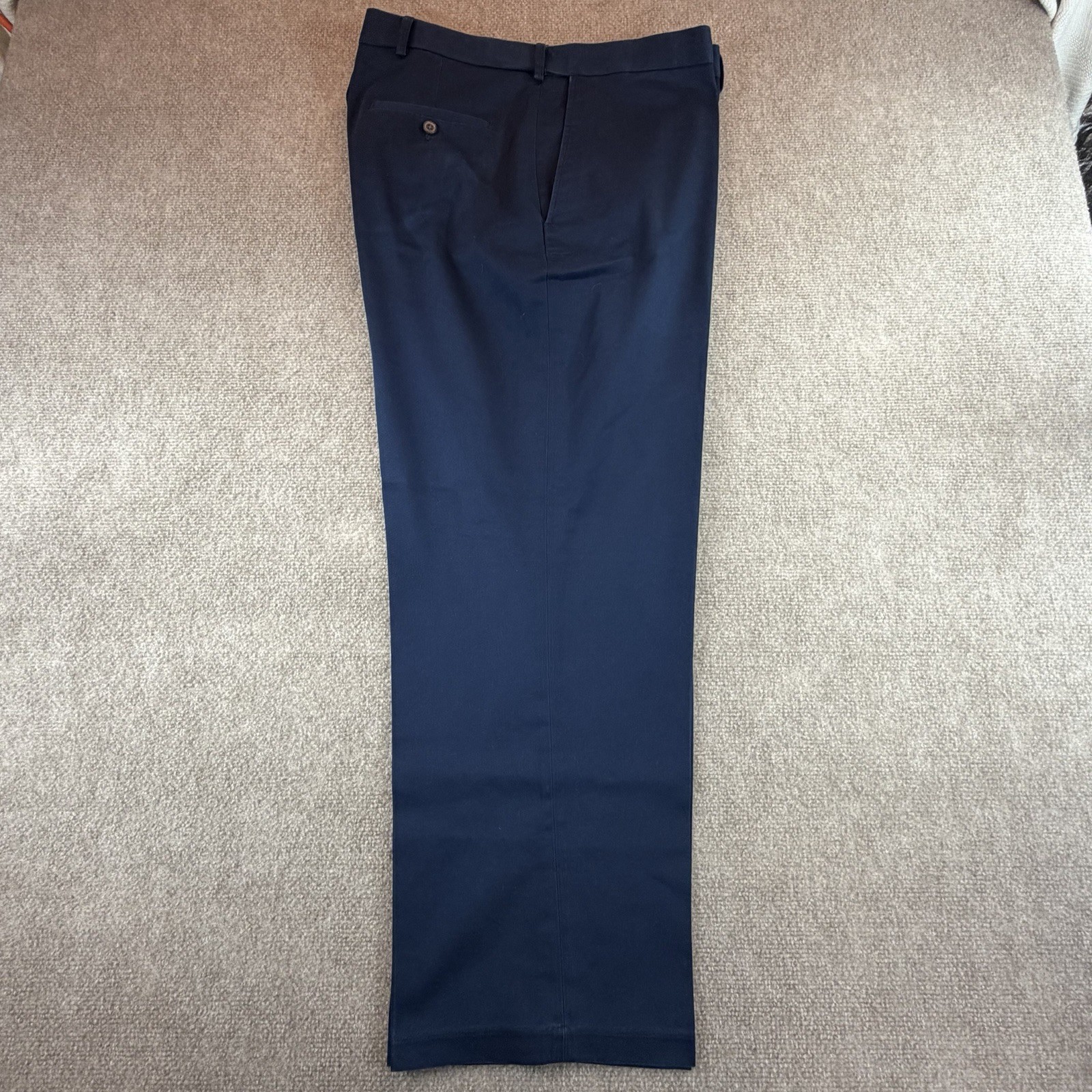 5 pair Haggar Mens Pants 44×29 Pleated Premium No Iron Khaki Classic Slacks Lot