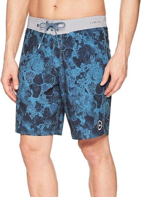 QUIKSILVER Men’s HIGHLINE VARIABLE 19 Boardshorts – KVJ6 – Size 38 – NWT