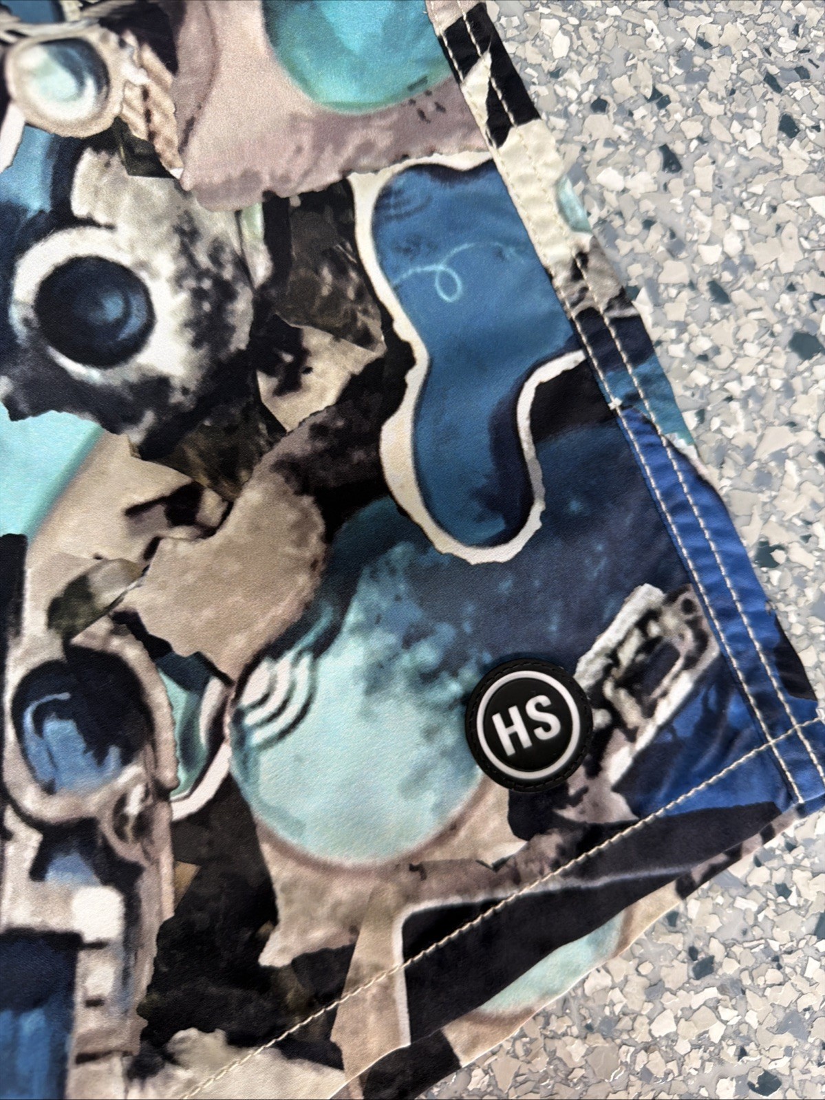 NWT 100% AUTHENTIC VILEBREQUIN Swim Trunks OKOA – XL – BLUE – MEN – EXTRA LARGE