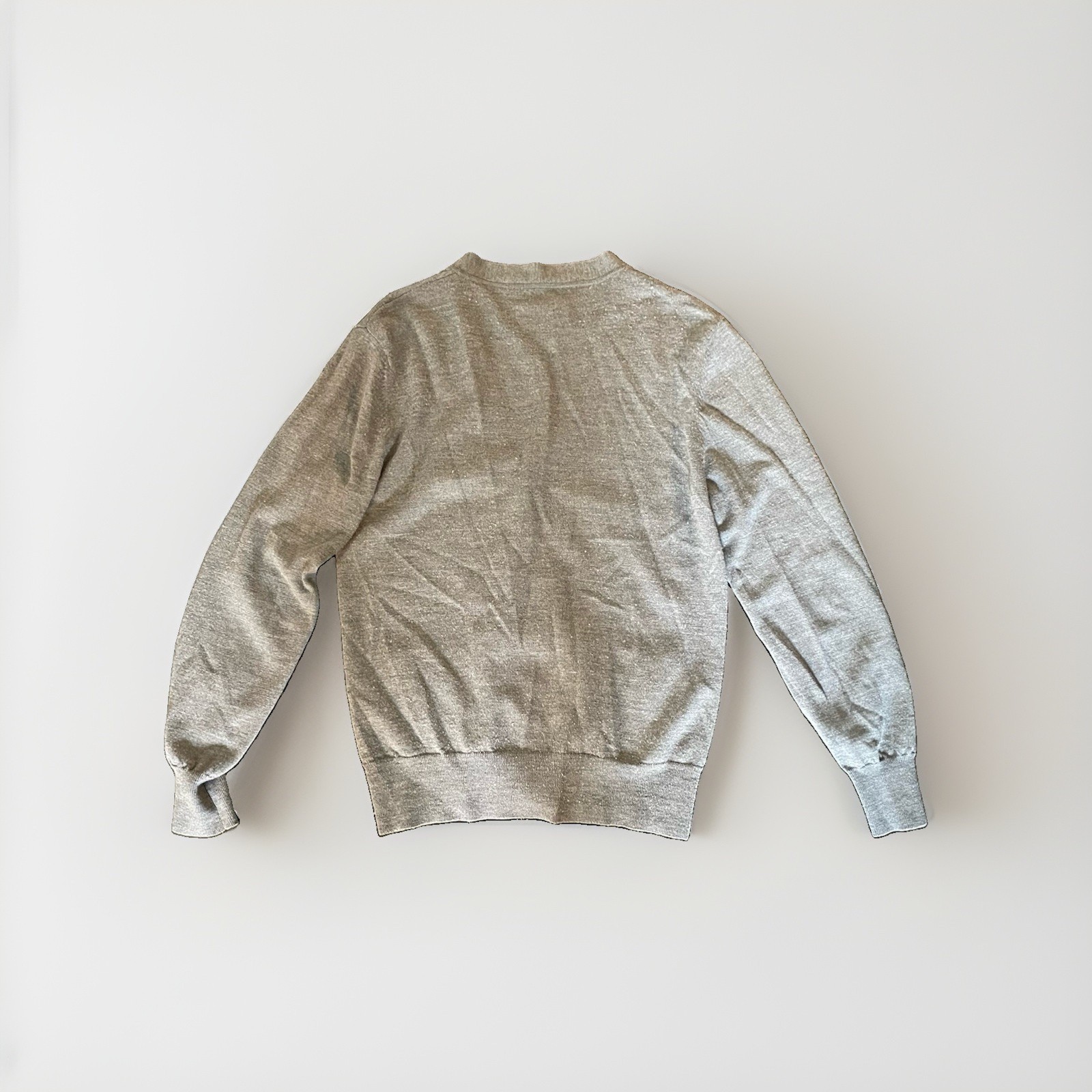 Jack Spade Bleecker Street New York 100% Wool Gray Button Front Cardigan Men’s M