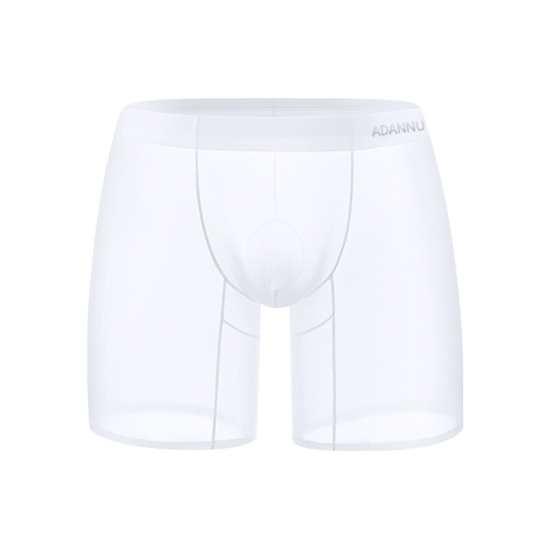 ADANNU Men’s Ice Silk Sports Shorts Ultra-thin Sexy Underpants Underwear Boxers