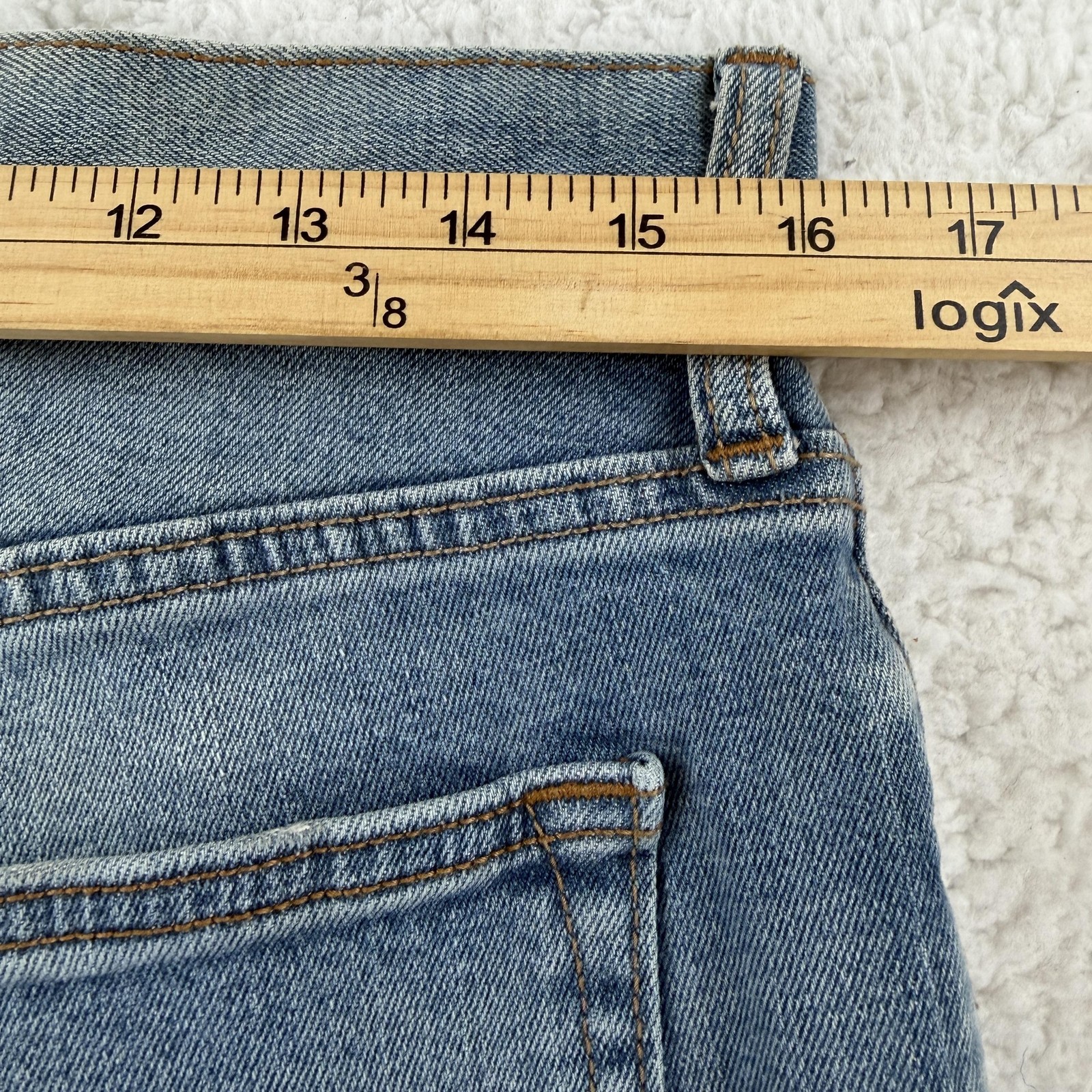 Old Navy Slim Built-In Flex Jeans Mens 32×34 Blue Medium Wash Denim Pants