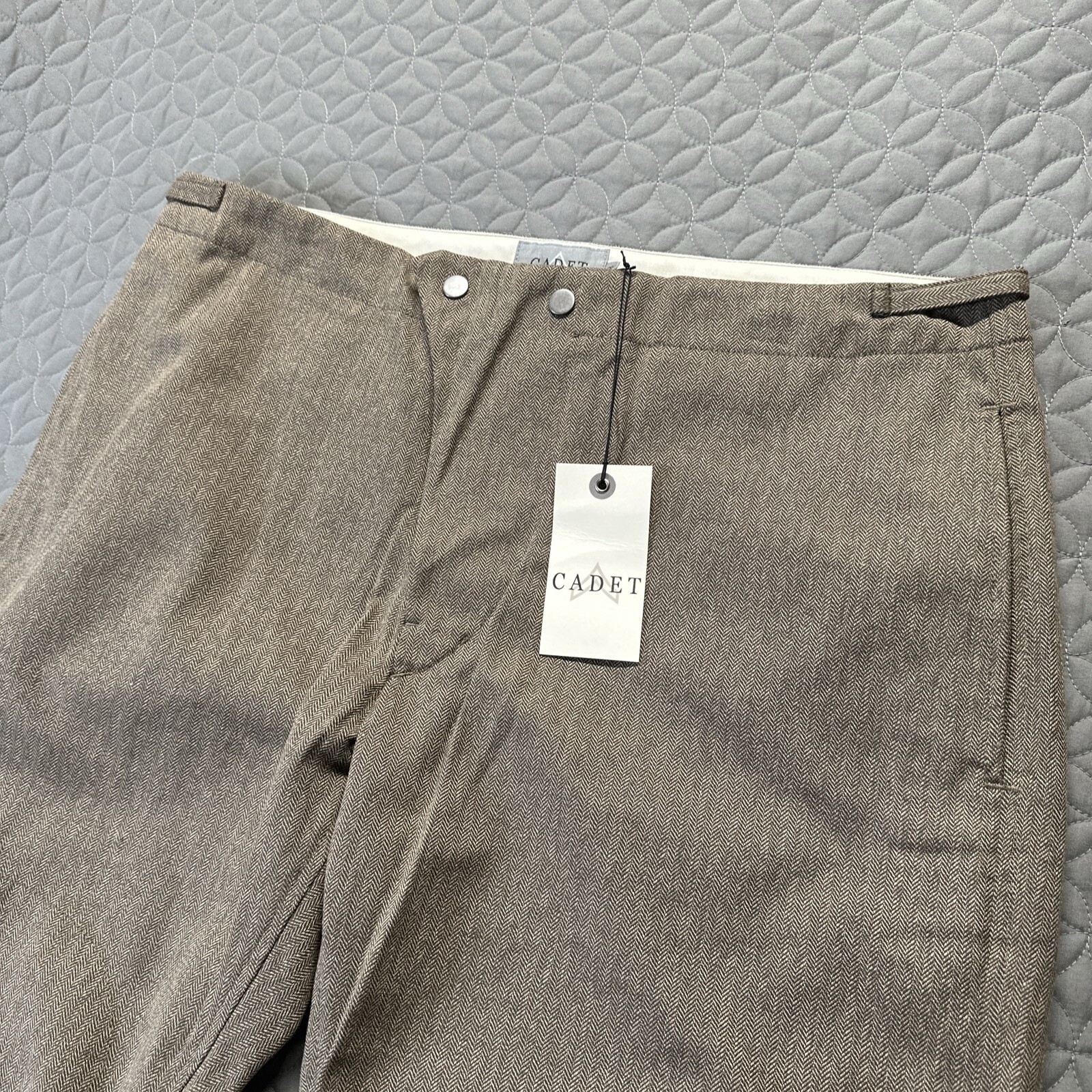 NOS Cadet Clothing Men’s Aviator Pants Cuffed Size 38×30 Aviation Flight Raver