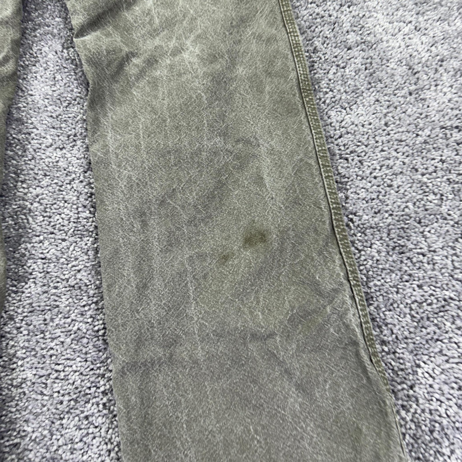 Dickies Pants Mens 36×34 Green Straight Carpenter Workwear Casual Outdoor Logo