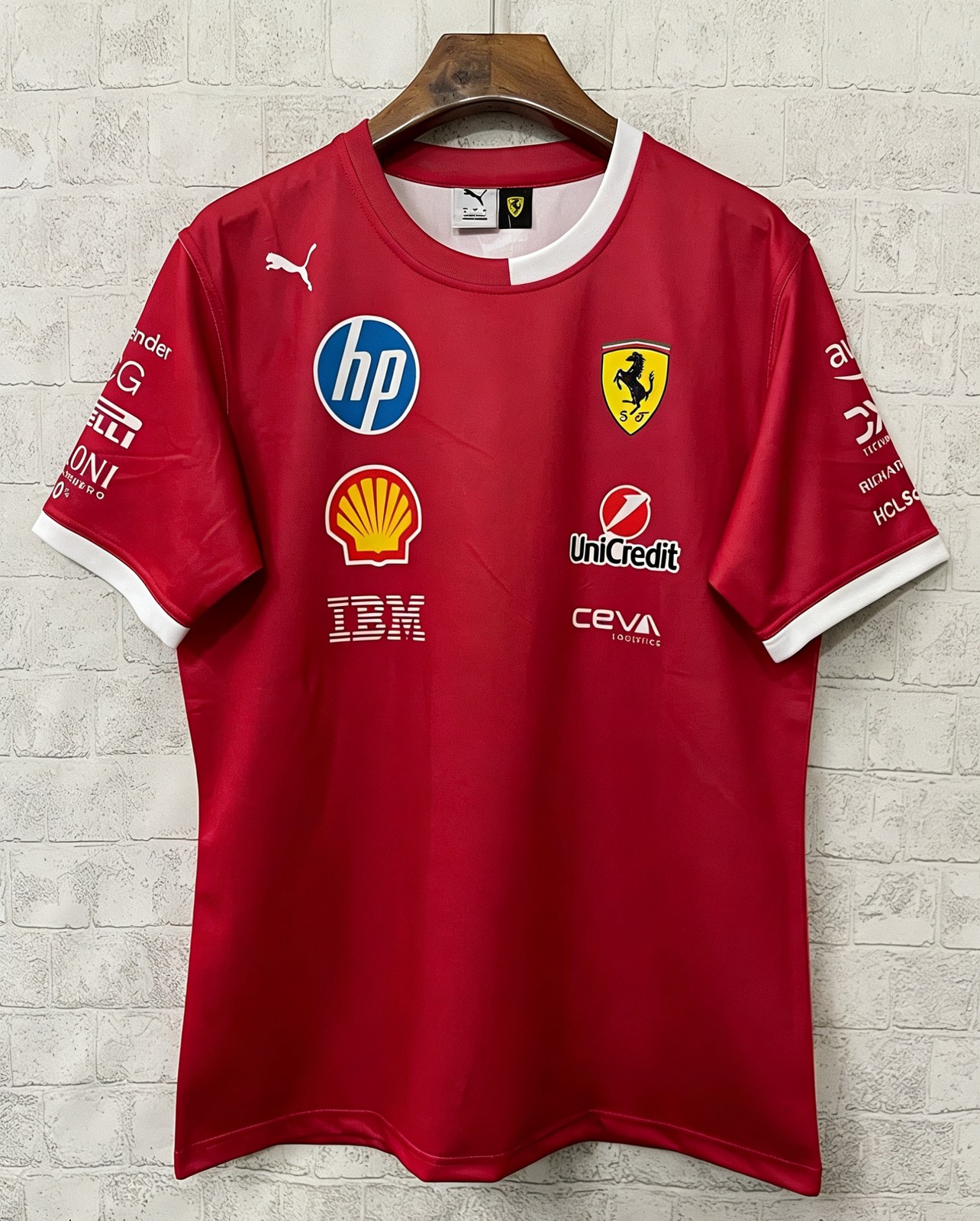 Scuderia Ferrari F1 Team 2025 Special Edition Las Vegas Tee Unisex-Bule
