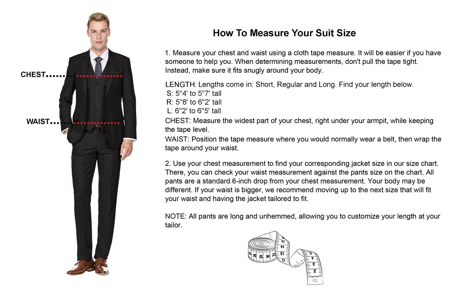 Braveman Men’s Shawl Lapel Runway Tuxedo