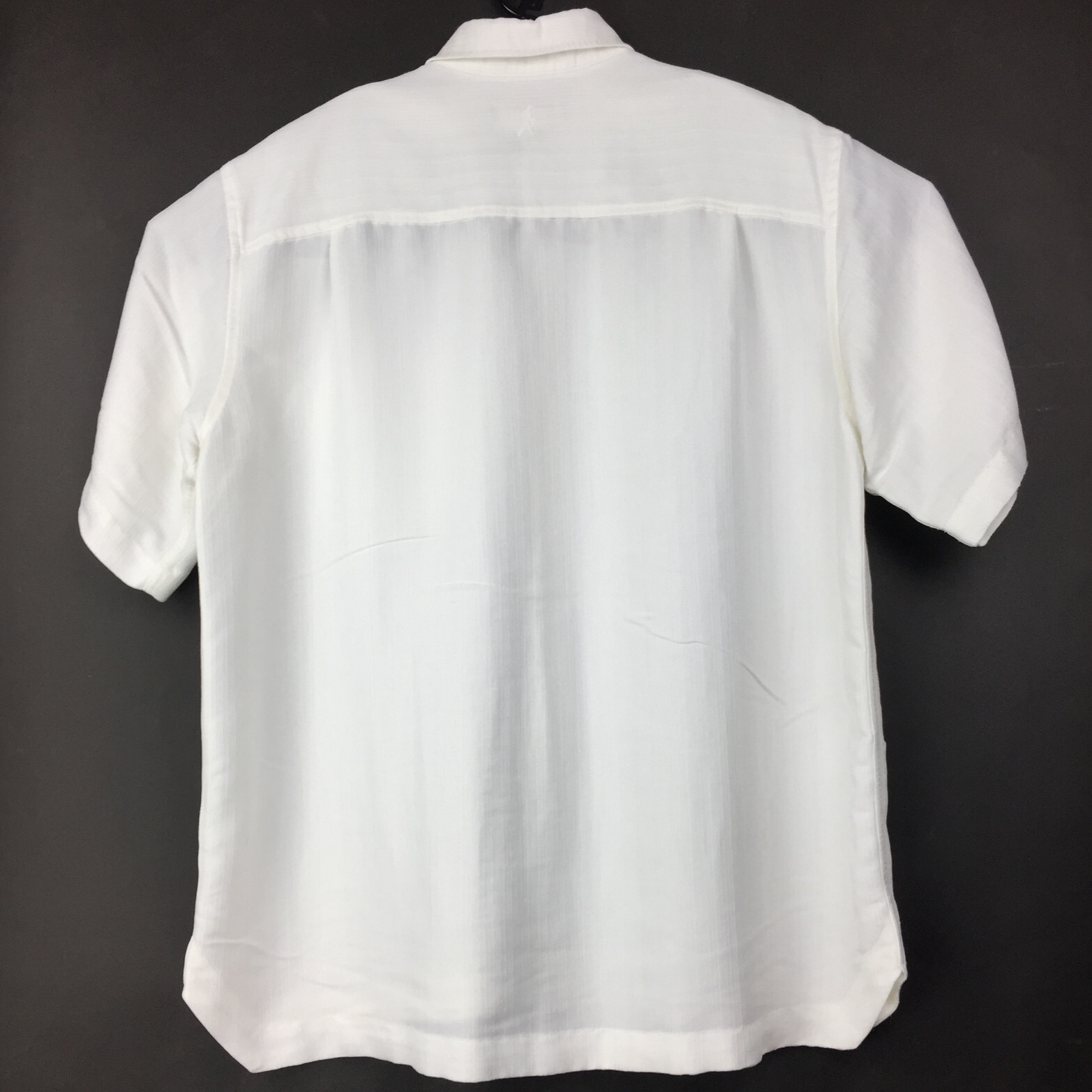 Royal Robbins Mens Large (46 in Chest) White Lightweight Pocket S/S Button Up