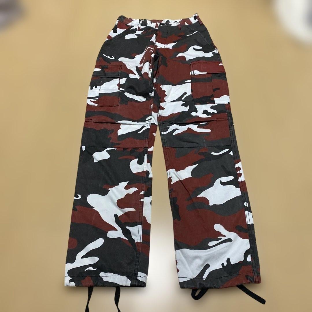 Rothco BDU Red Camo Cargo Pants Medium Regular