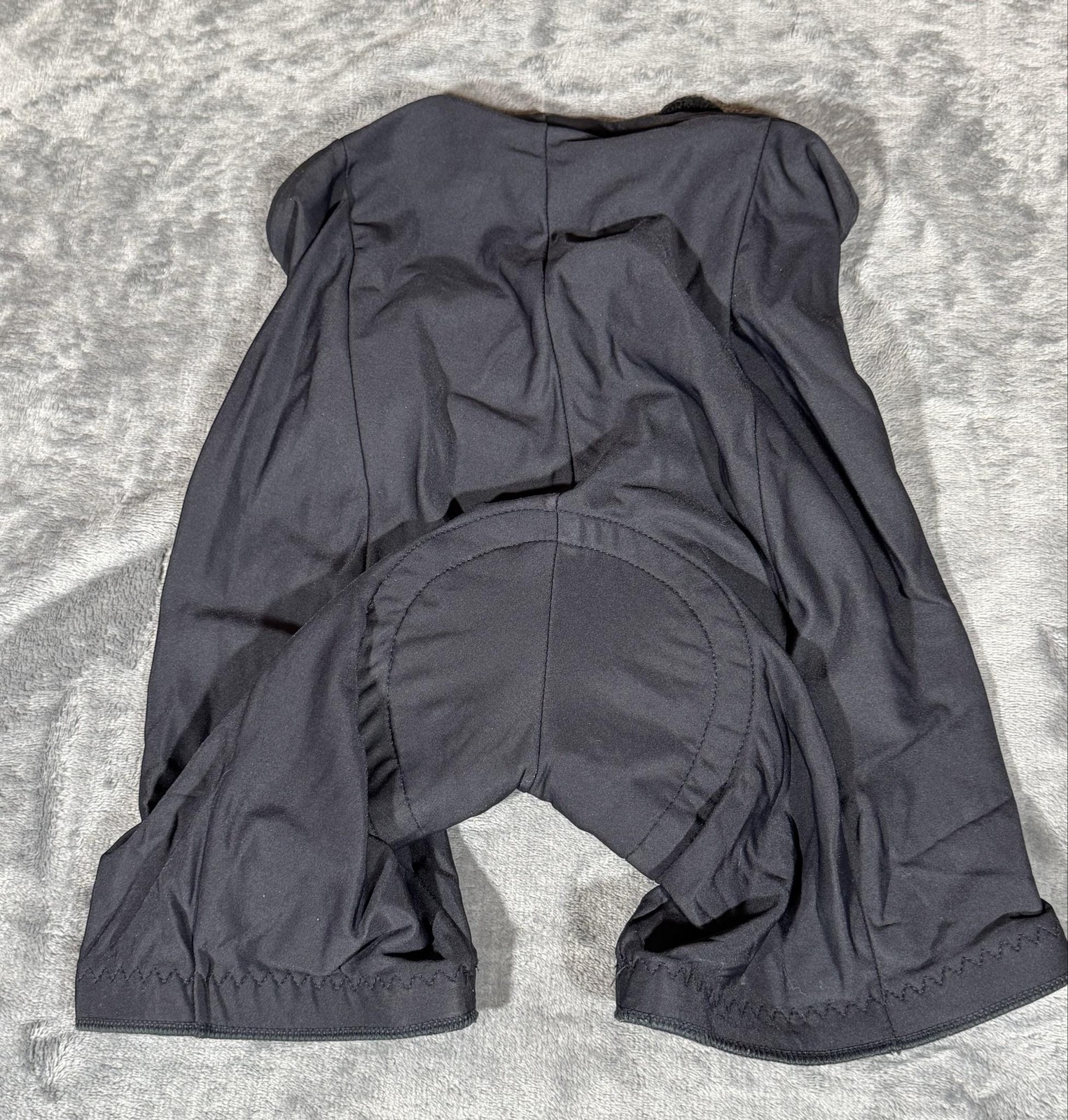 Vintage REI Shorts Mens Small Black Cycling Padded Bike 80s Nylon Lycra USA