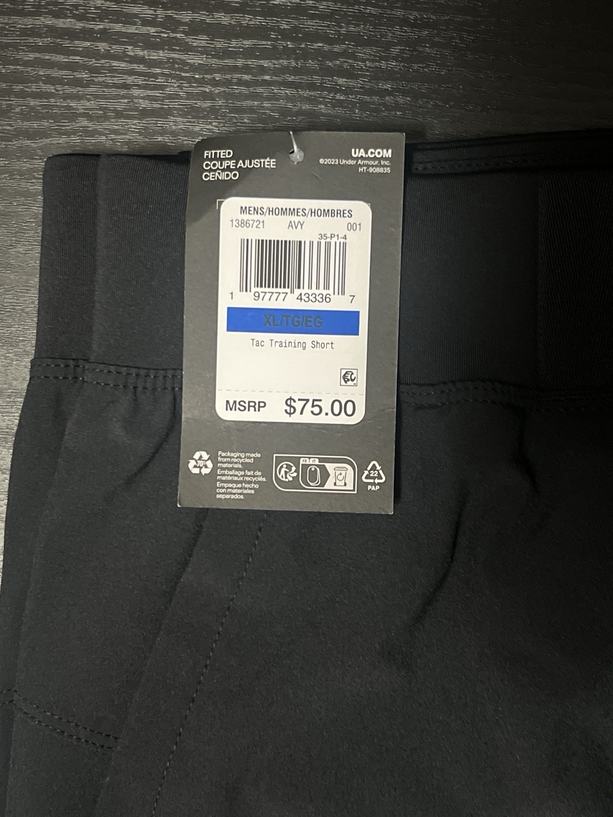 Under Armour Tactical Training Shorts Men Cargo Hiking Hunting Casual Gym Gear