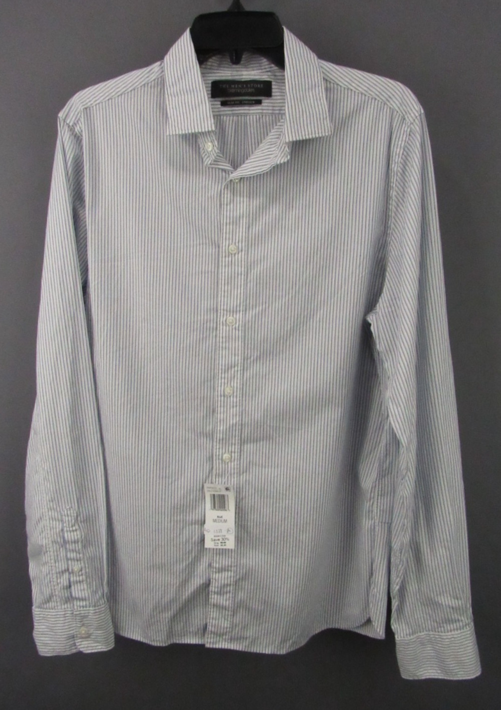 The Men’s Store Stretch Slim Fit Button-Down Shirt $98