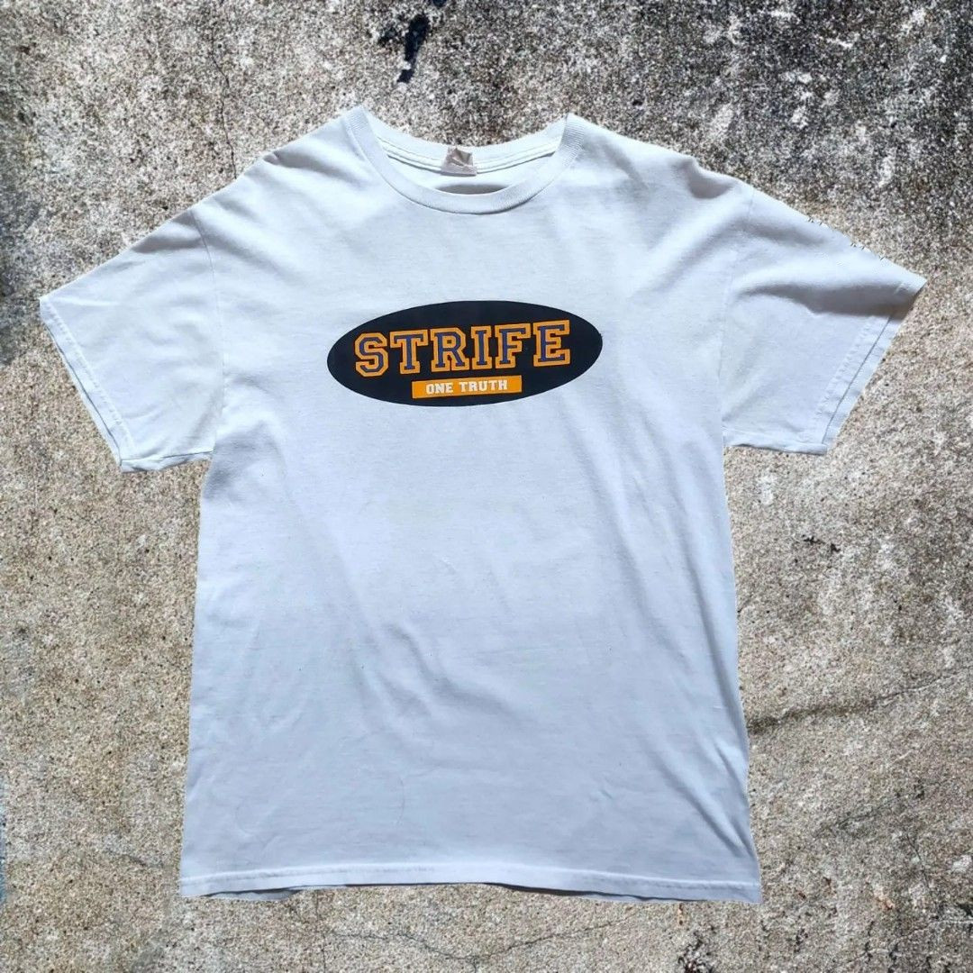 Strife hardcore Band Logo T Shirt White All Size S – 5Xl AQ110