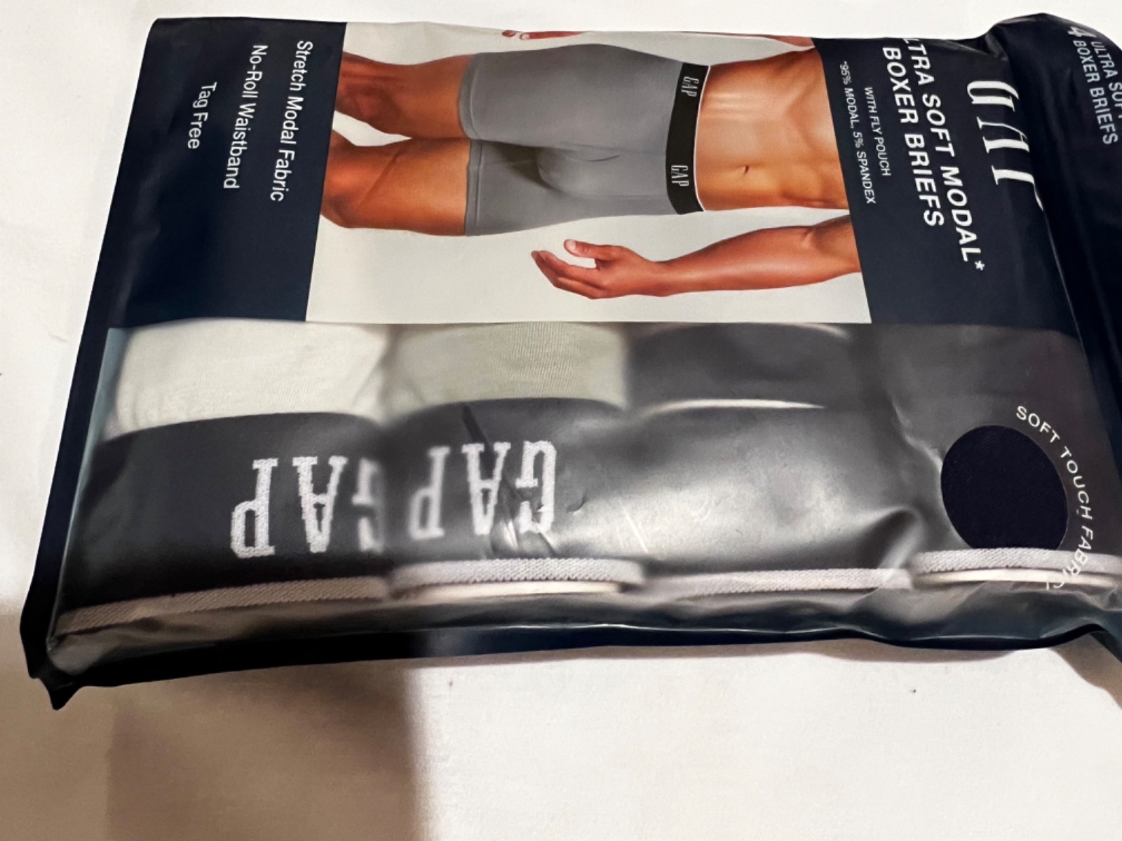 Gap Boxer Brief Grey Medium 4 Pack Ultra Soft Modal