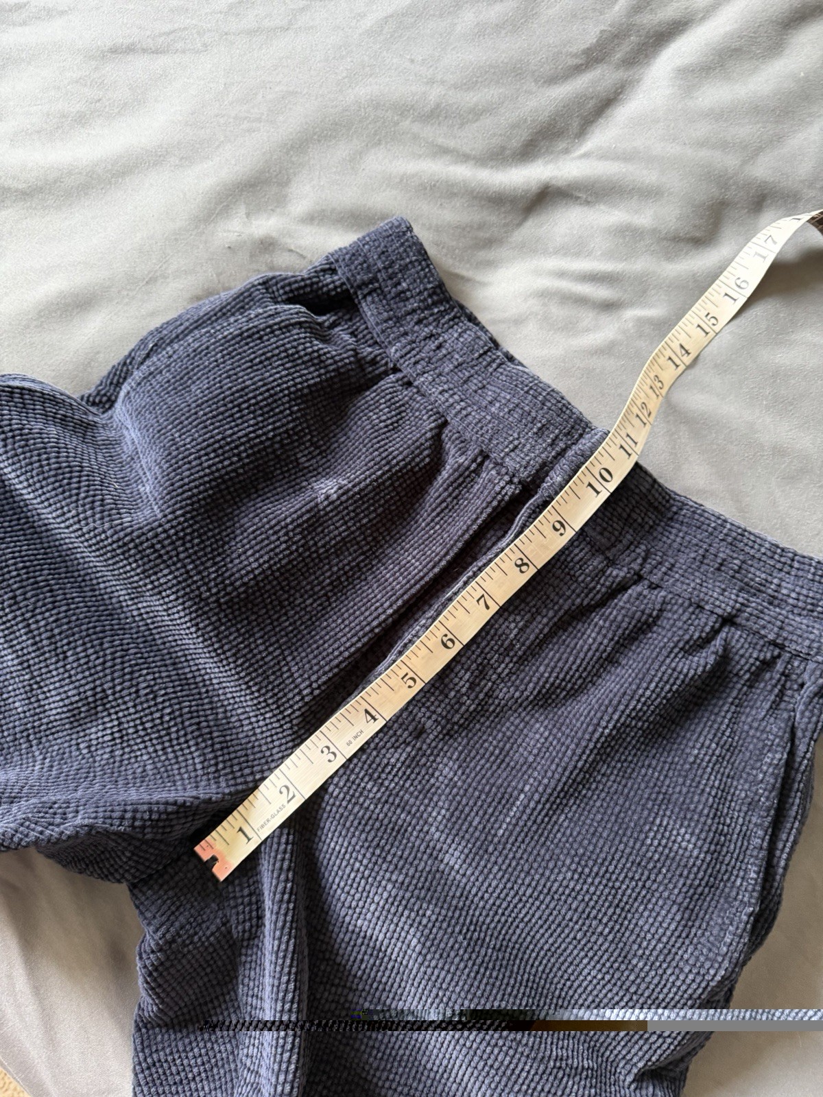 Madewell Men’s Juniper Berry Navy Everywear Short in Seersucker Corduroy Shorts
