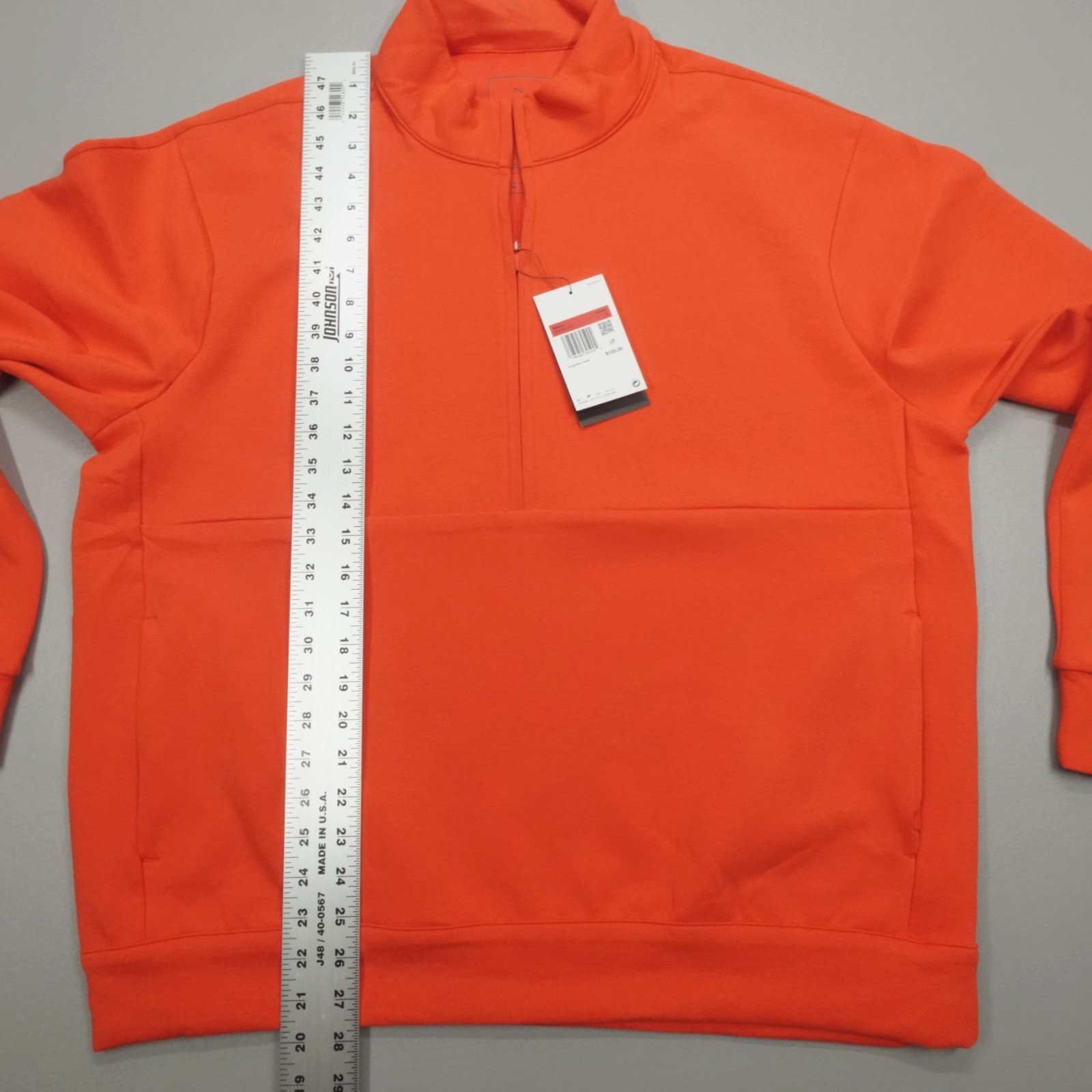 Nike Men’s ImpossiblySoft Dri-FIT 1/4 Zip Training Jacket Size L NWT