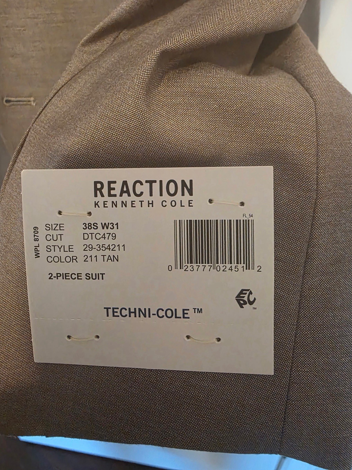 Kenneth Cole Men’s Suit