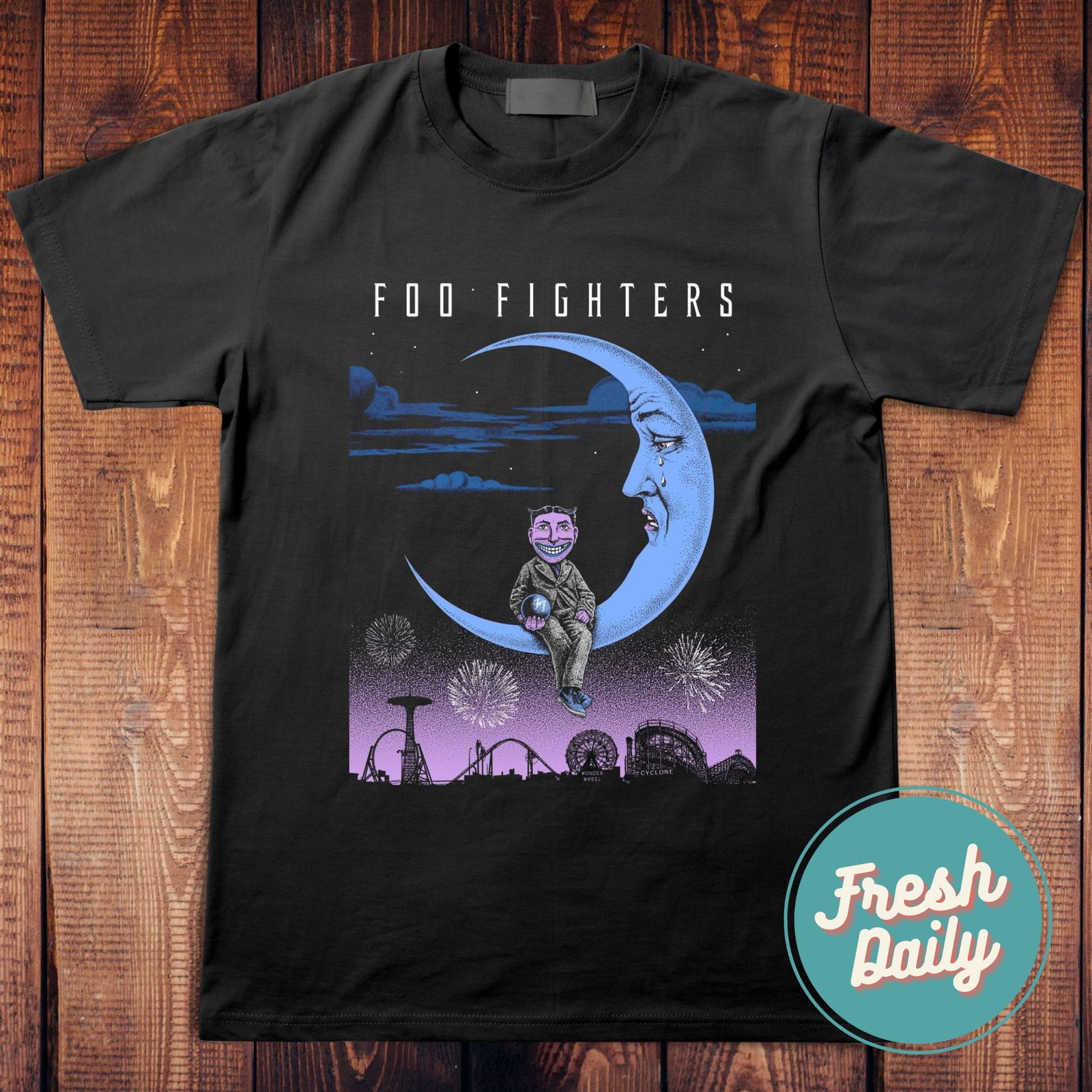 FOO FIGHTERS Unisex Rock Band T Shirt