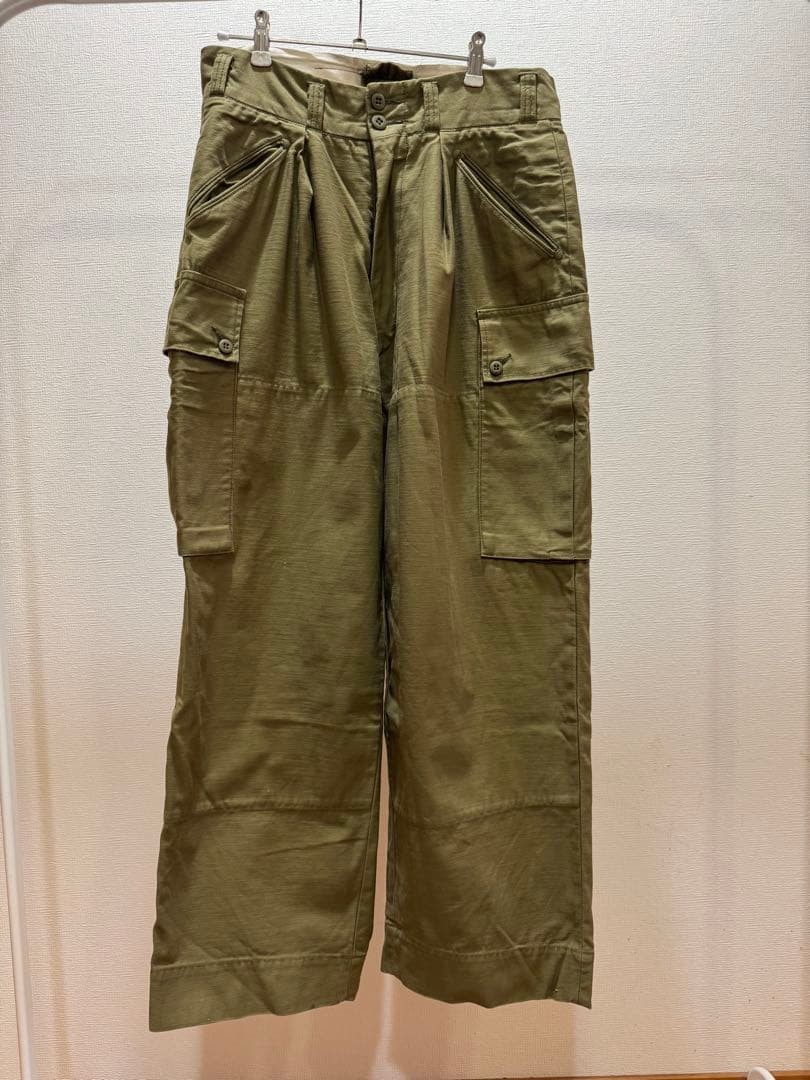 A.presse MT Trooper Pants Size 2 Khaki Cargo