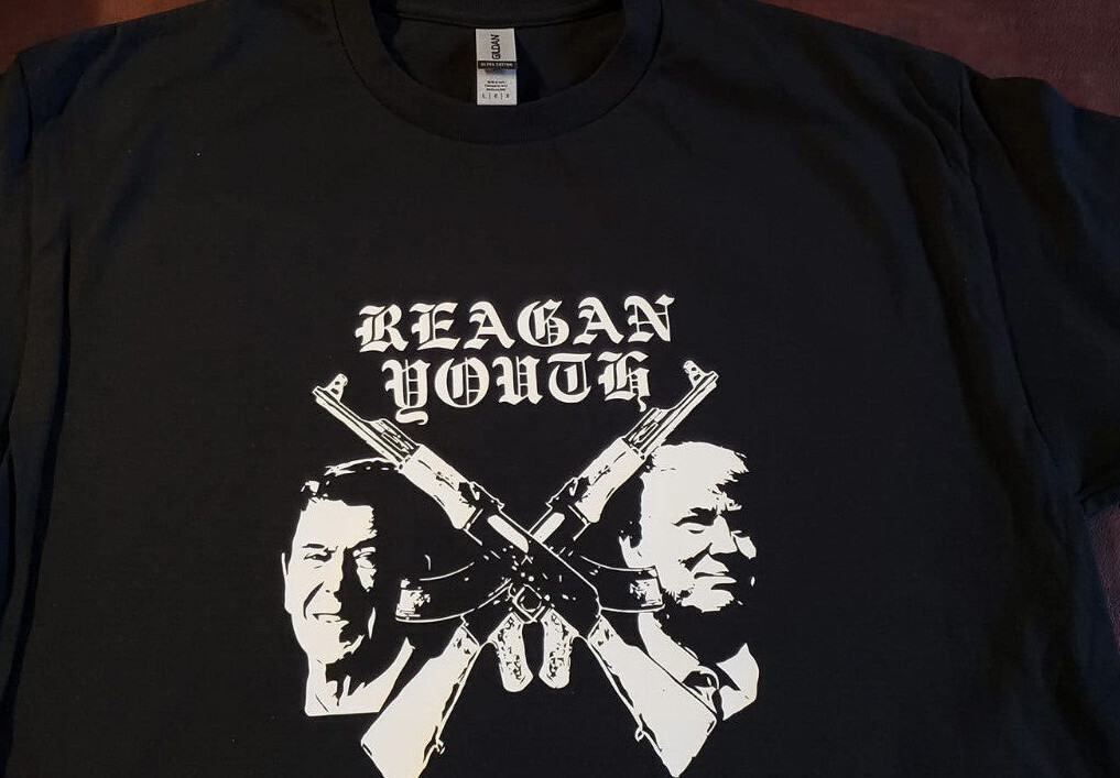 REAGAN YOUTH T shirt band Hardcore anarcho Punk Rock Donald Trump