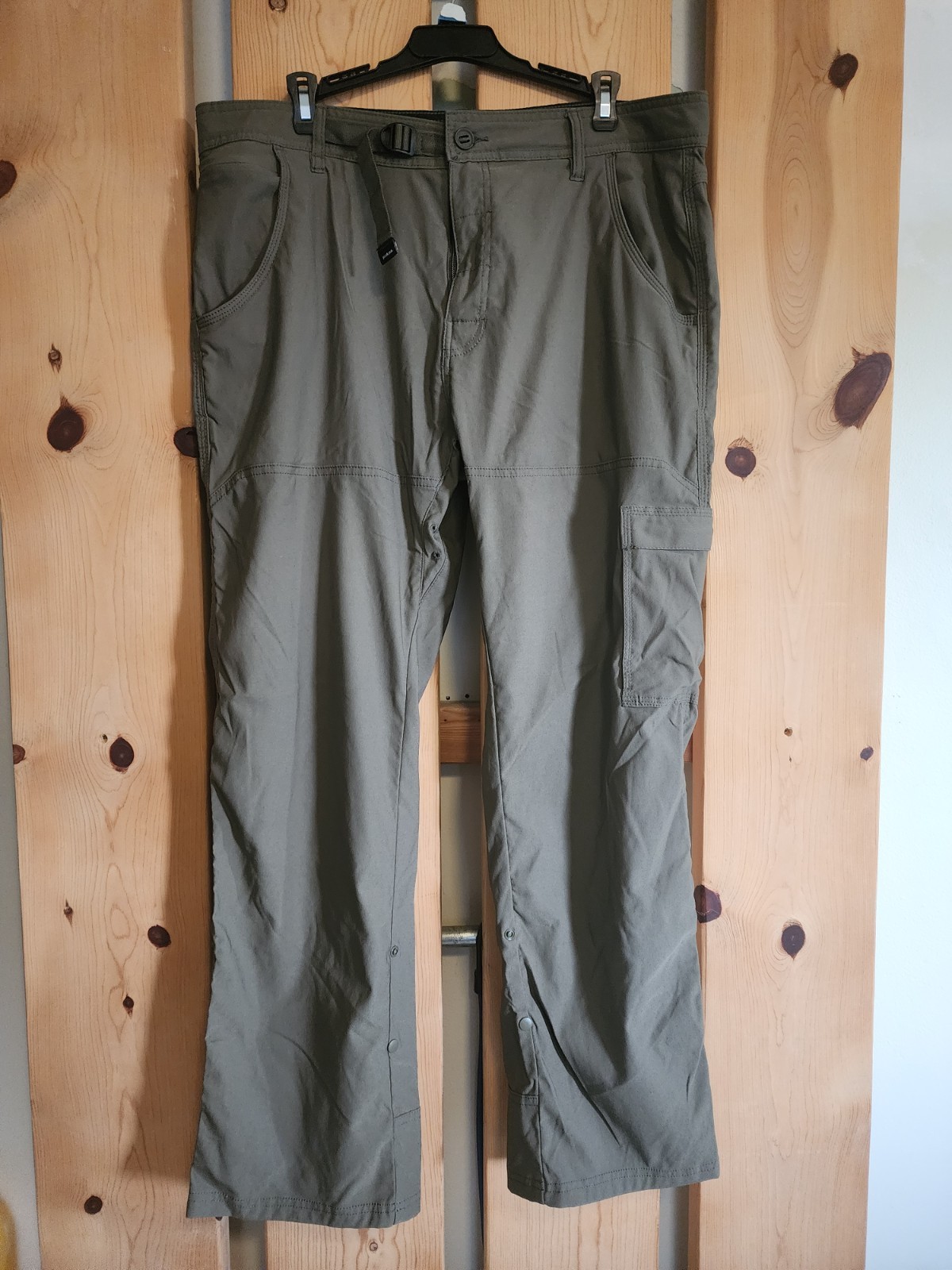 Prana Men’s Stretch Zion Relaxed Fit Pants Olive 36×30