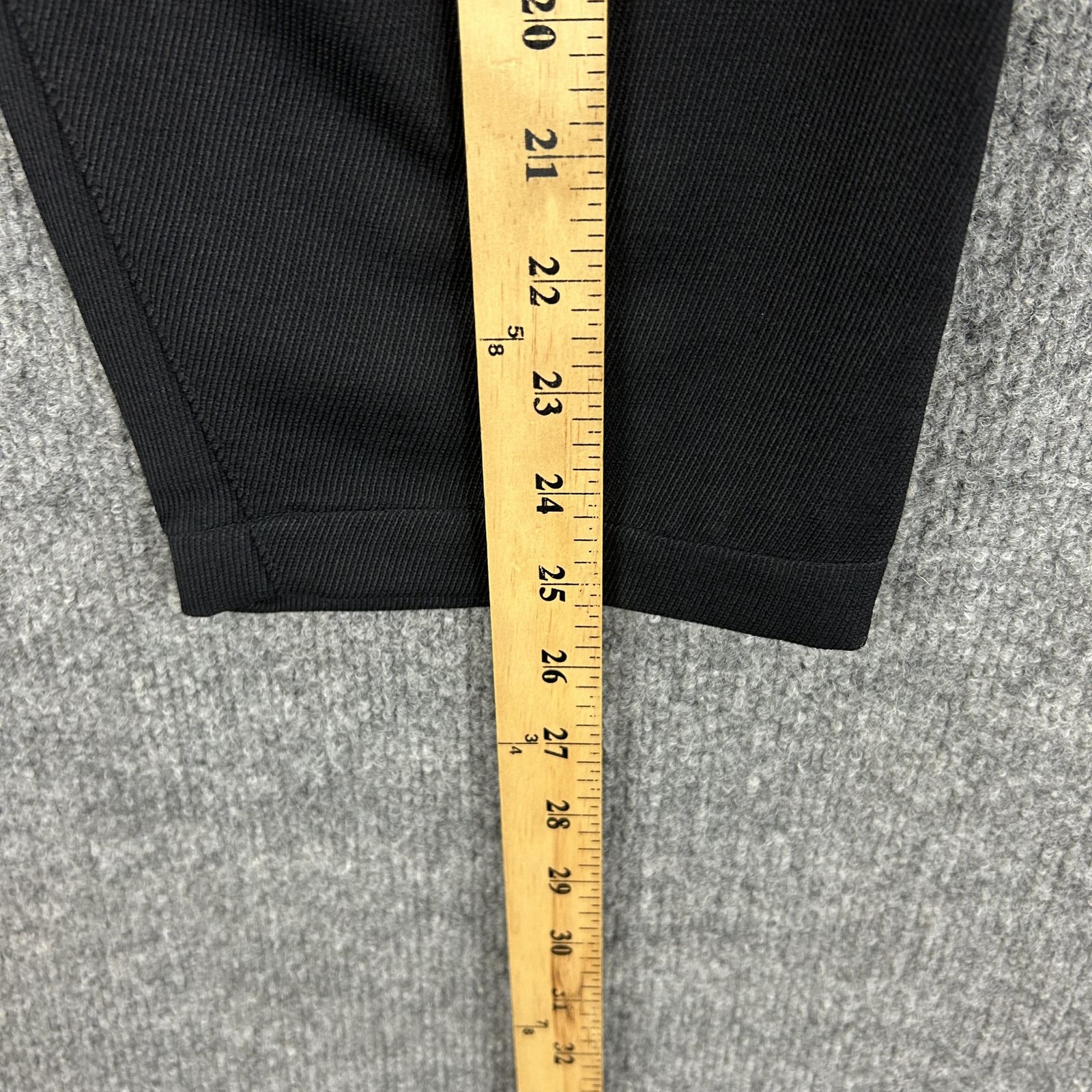 Joe Chia Pants Men 32 Chapter 14 FW19 Pleated Drop Crotch Relaxed Black Dressy