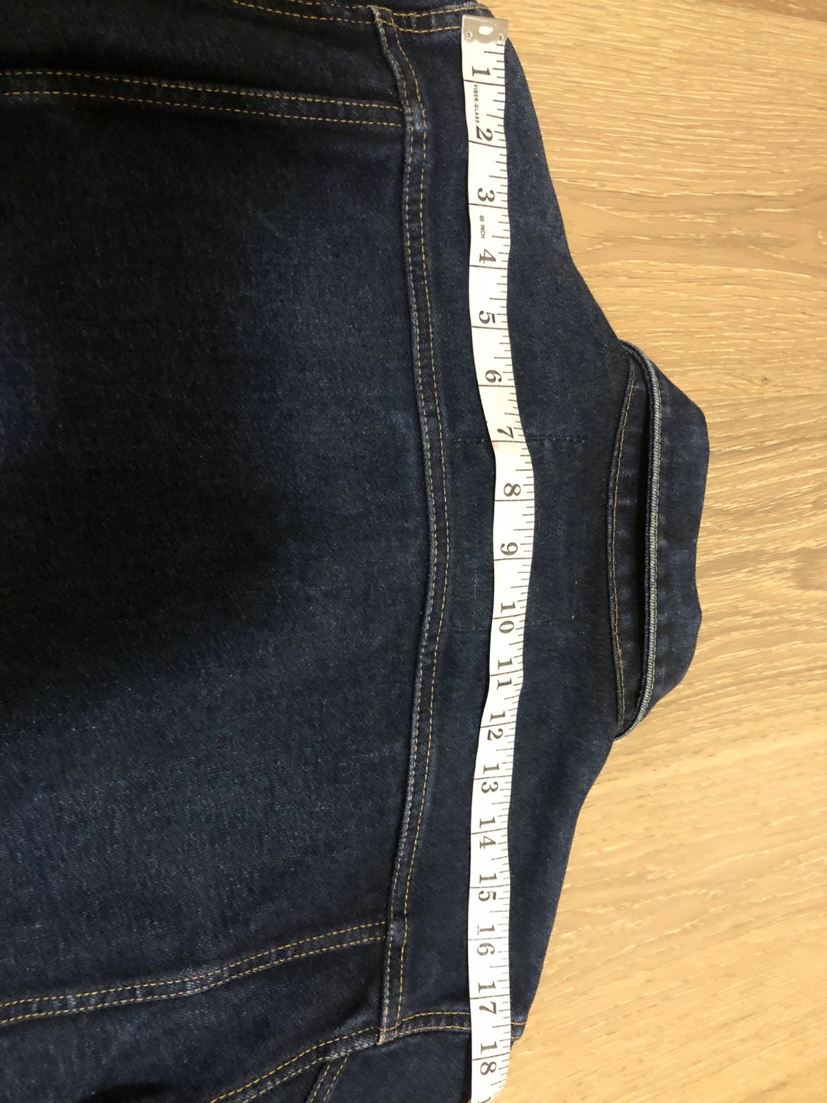 Iron Heart IH-526-142 14oz Indigo Selvedge Denim Jacket Size 40US