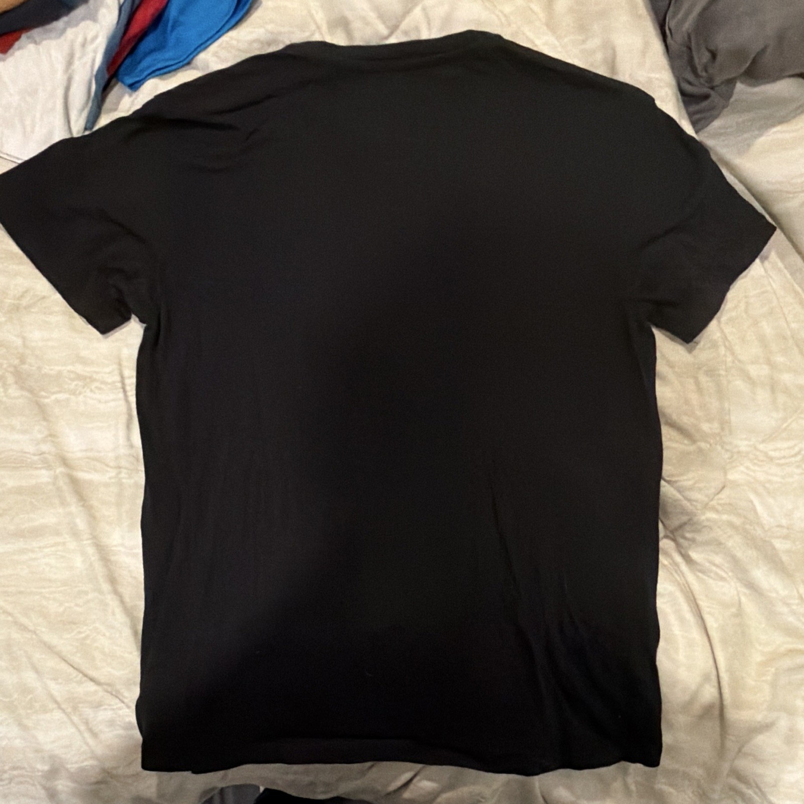 Aéropostale Men’s M Black Graphic Logo Crew Neck Short Sleeve Cotton Knit Tee