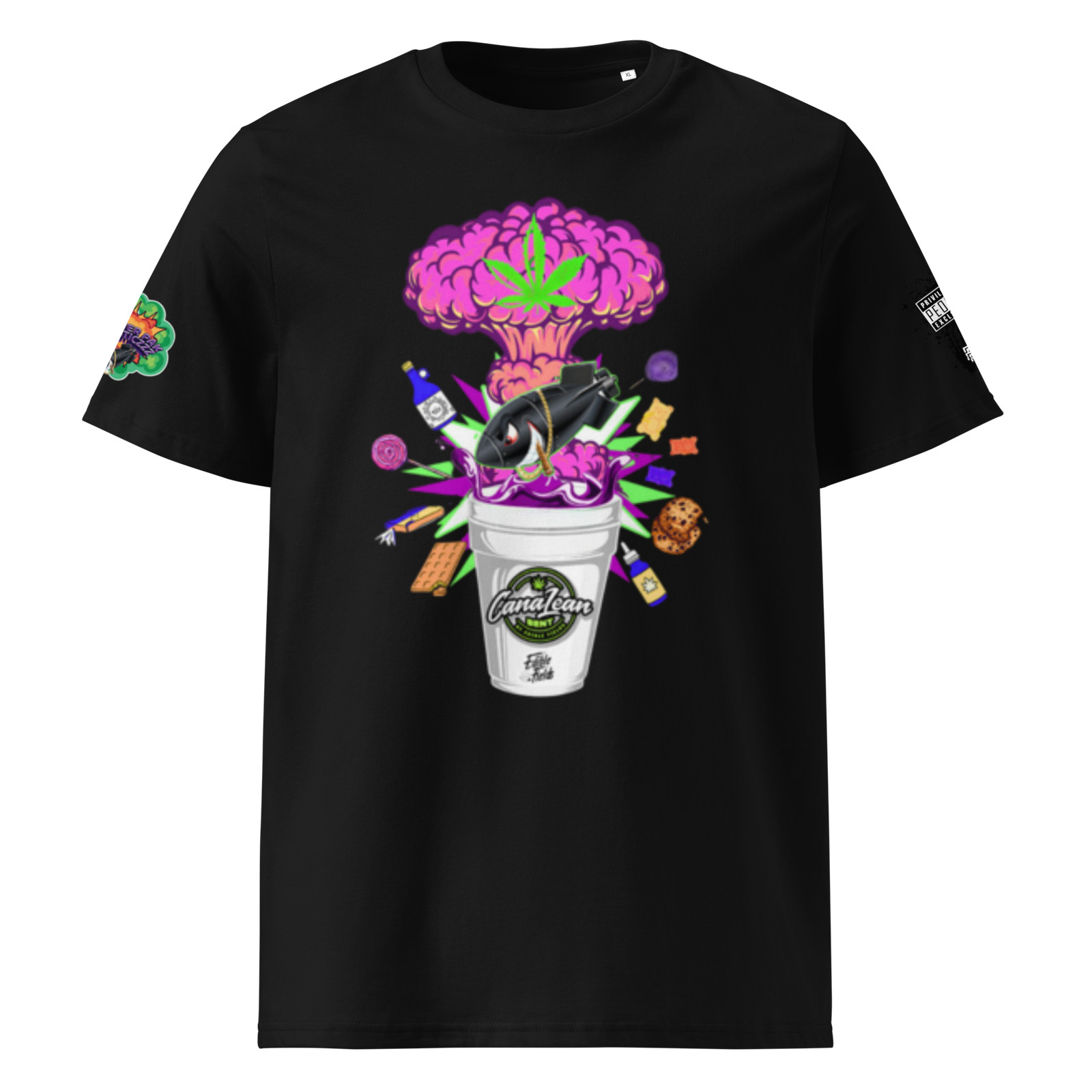 P.P.E”SYRUP CITY” organic cotton t-shirt