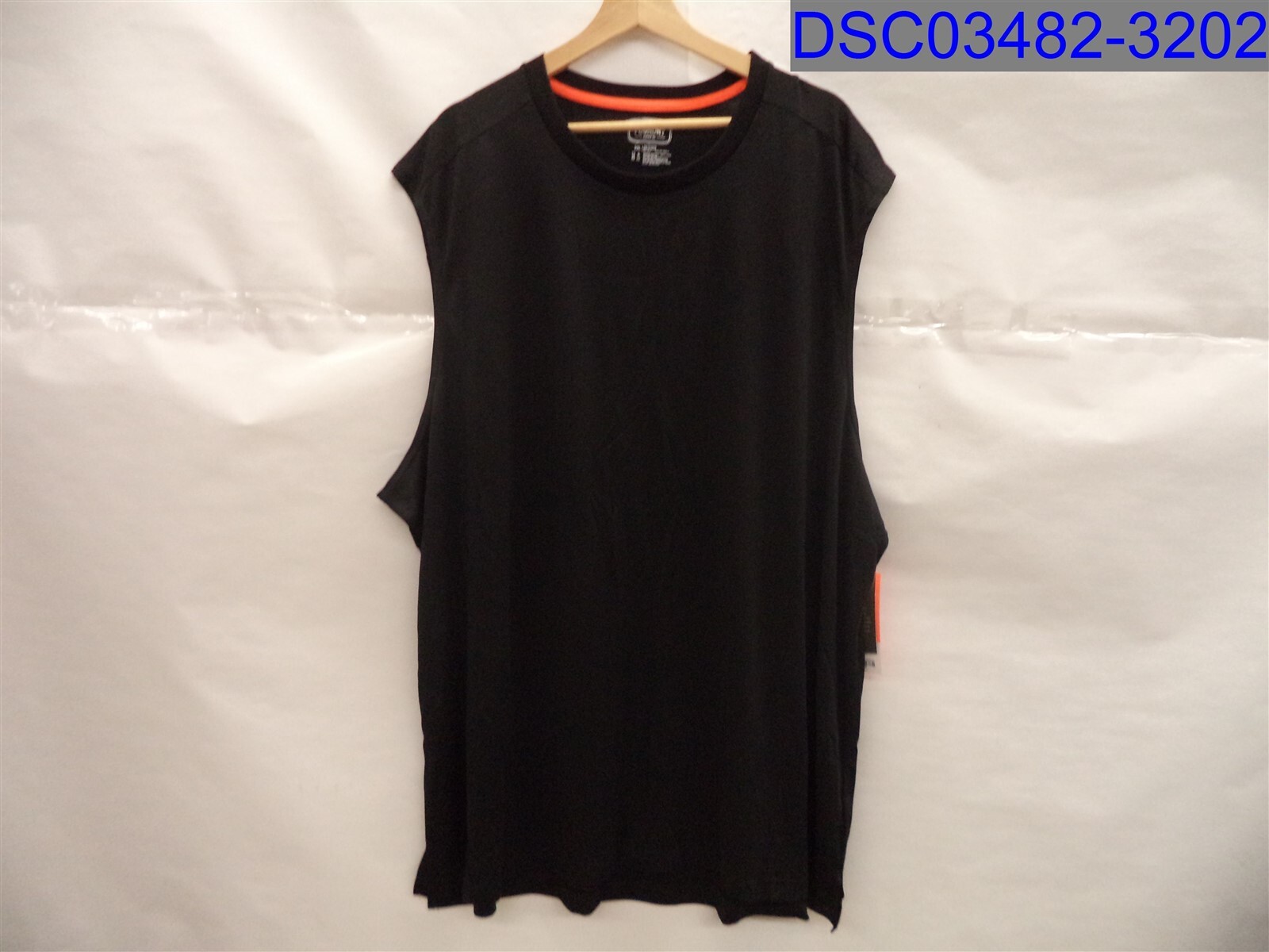 The Foundry Men’s Athletic BlackTank, Size=3XL, Armpit to Armpit=30″, Length=34″