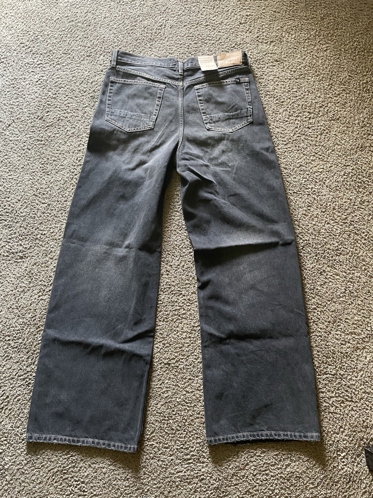 PAC sun Washed Black Blake Extreme Baggy Jeans