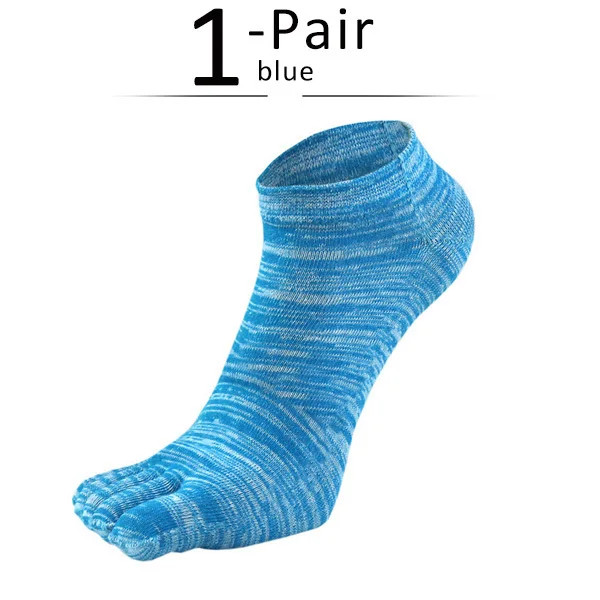 Colorful 5 Finger Socks Ankle Men Pure Cotton Fashion Vintage Breathable,Deodora