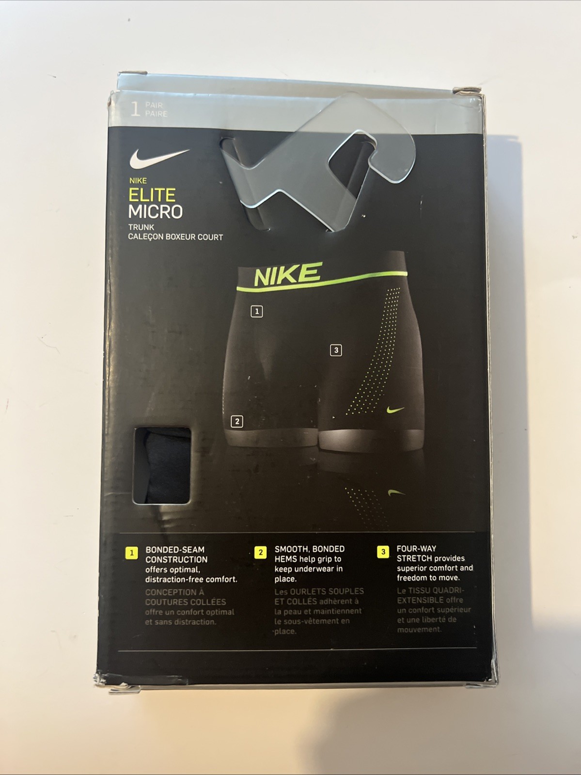 Nike Luxe Cotton Modal Trunk With Dri-Fit Technology Size 2XL