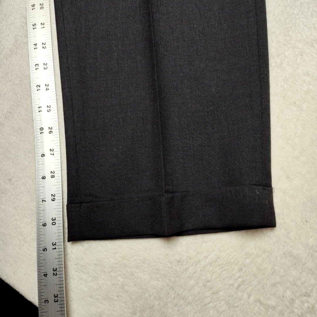 Brooks Brothers Pants Mens 34×32 Gray Wool Tweed Straight Pleated Cuffed Dress