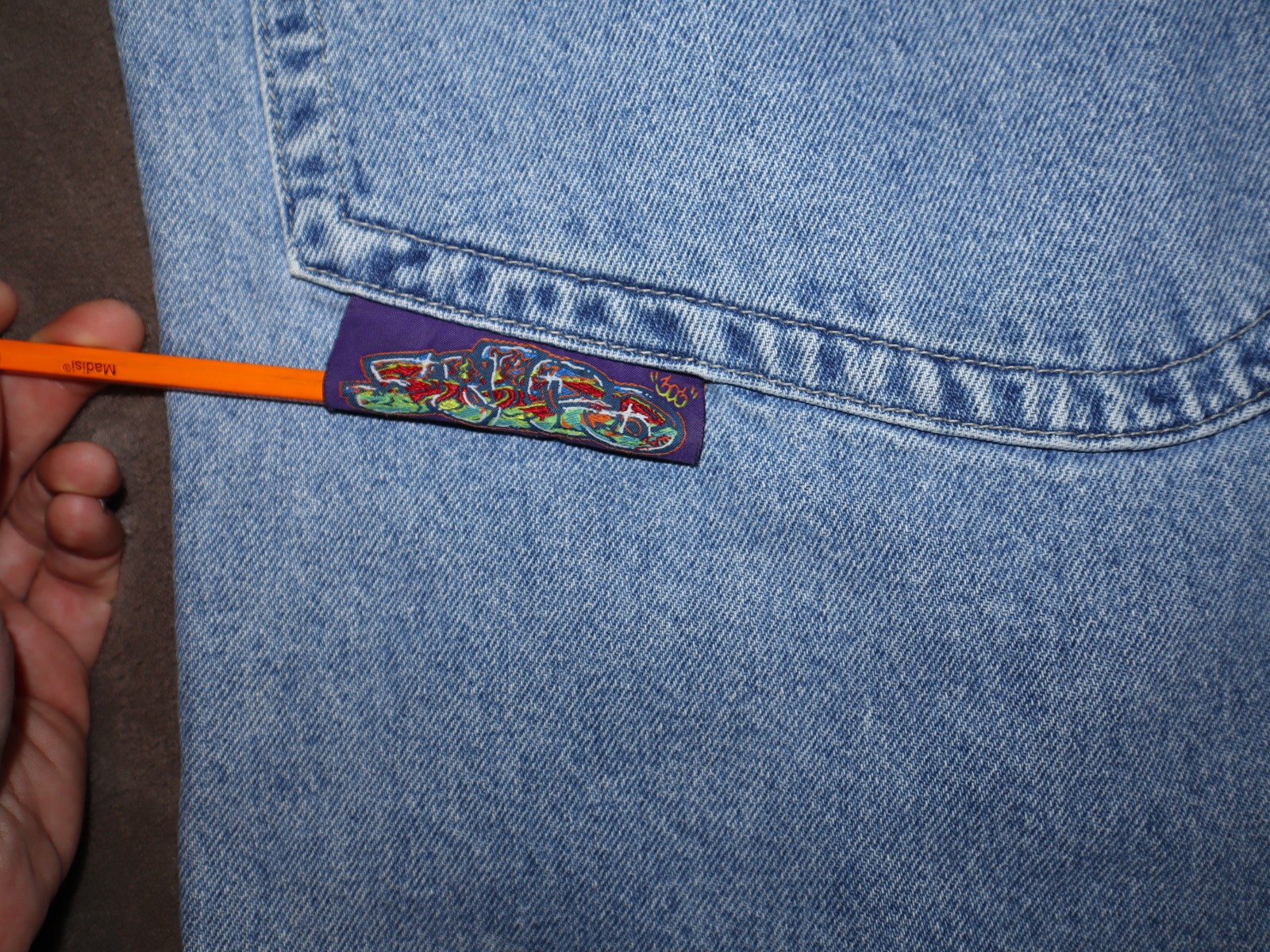 JNCO OG Burner #303 Vintage Jeans Size 32″x30″ – 26″ Leg Opening