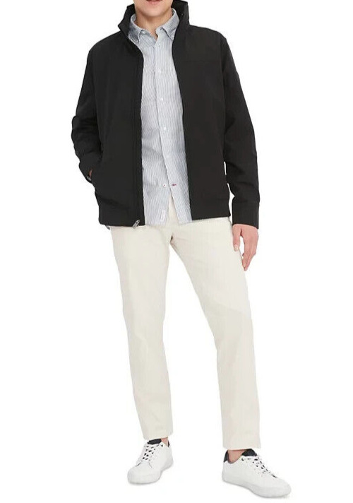 Tommy Hilfiger Men’ Lightweight Waterproof Regatta Bomber Jacket (78J8336) M/XXL