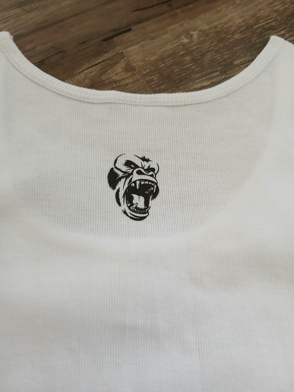 Gorilla Mode Mind White Tank Top Shirt Size XL Extra Large NEW Bag Monster Beast