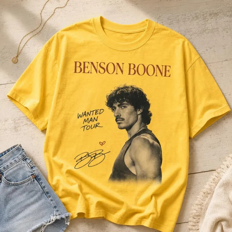 Benson Boone Wanted Man Graphic Comfort Colors Tee