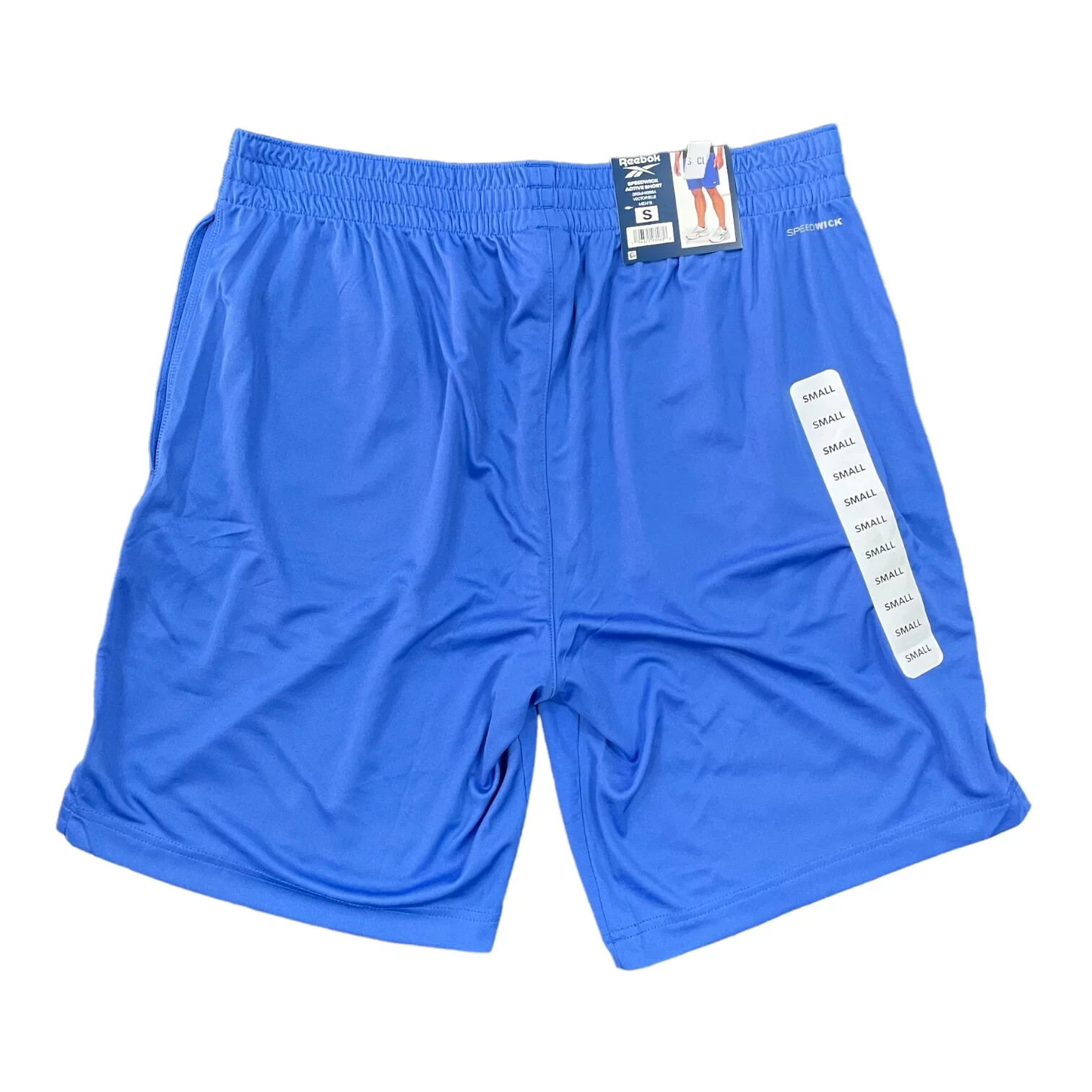 Reebok Men’s Speedwick Stretch Performance Knit Active Short, Vector Blue, XL