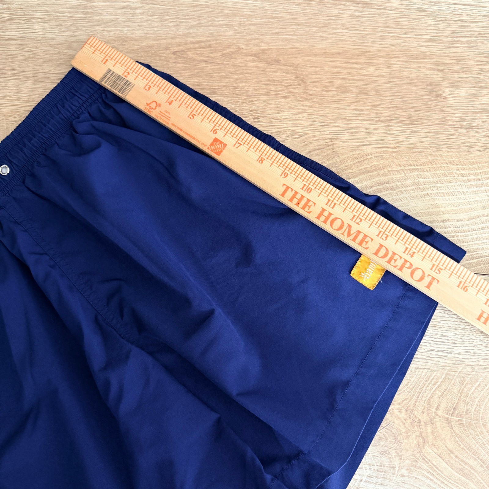 Bamboo Ave Hybrid Shorts Mens S Navy Blue Sustainable Lined Athletic read