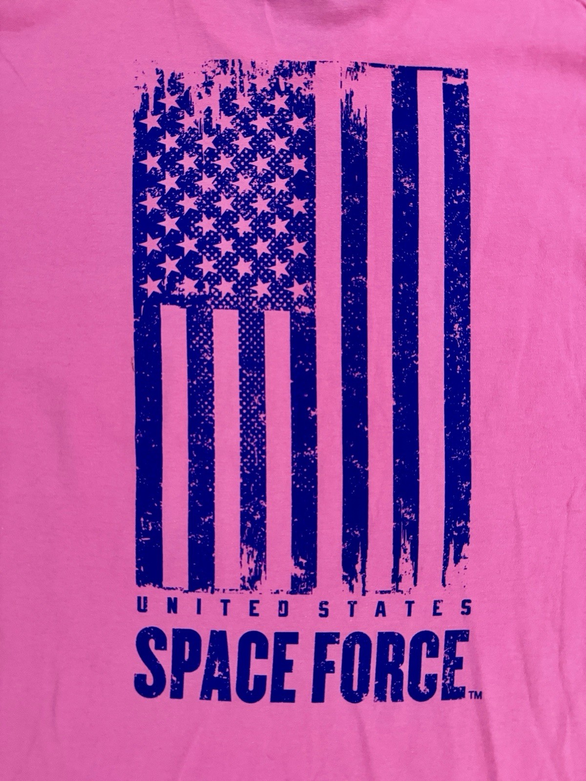United States Space Force USSF “ALWAYS ABOVE” Pink T-Shirt -Size M / Medium NWT