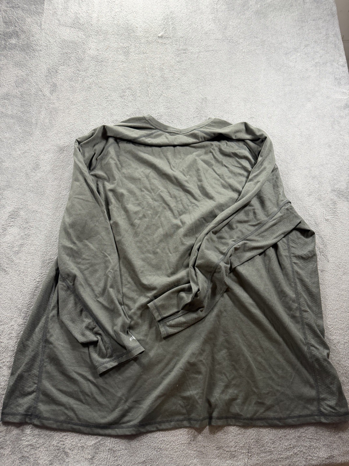 Carhartt Force Men’s Long Sleeve Shirt Size Mens 4XL Relaxed Fit GreenPocket ~1