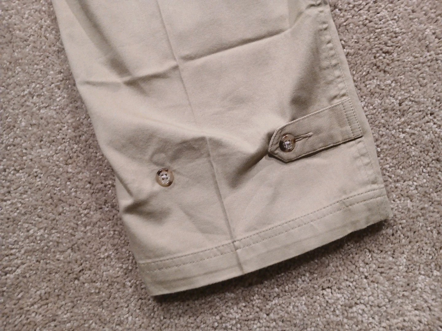 BERETTA Men’s Hunting Hiking Convertible Pants to Shorts Tan Size 40 Outdoor