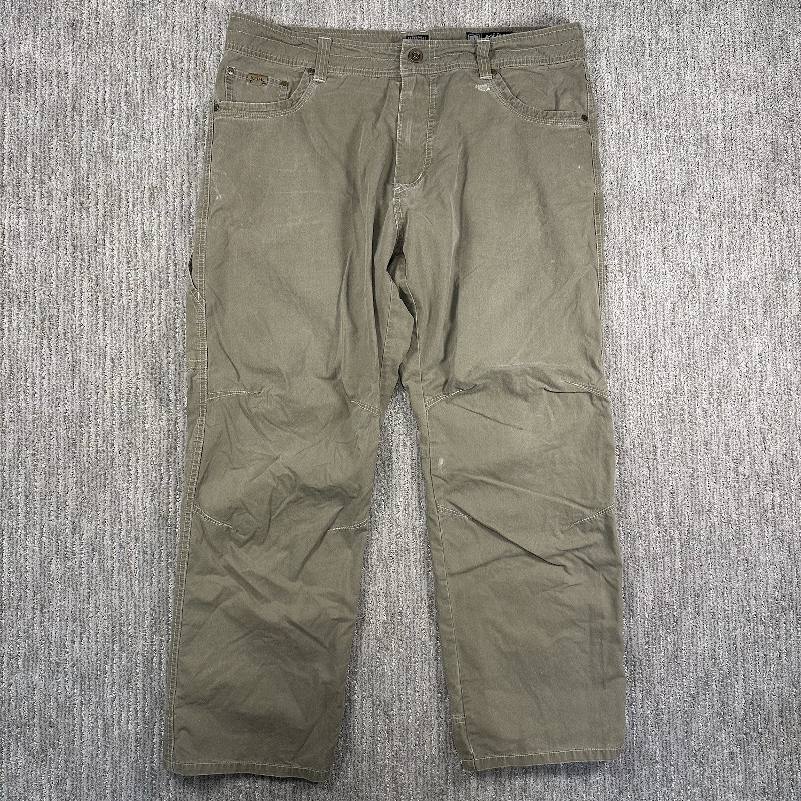 KÜHL Men’s Revolvr pants lightweight durable performance trousers 38×30 FLAWS
